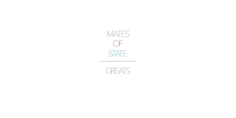 Cargo Hörspiel-CD Mates Of State: Greats