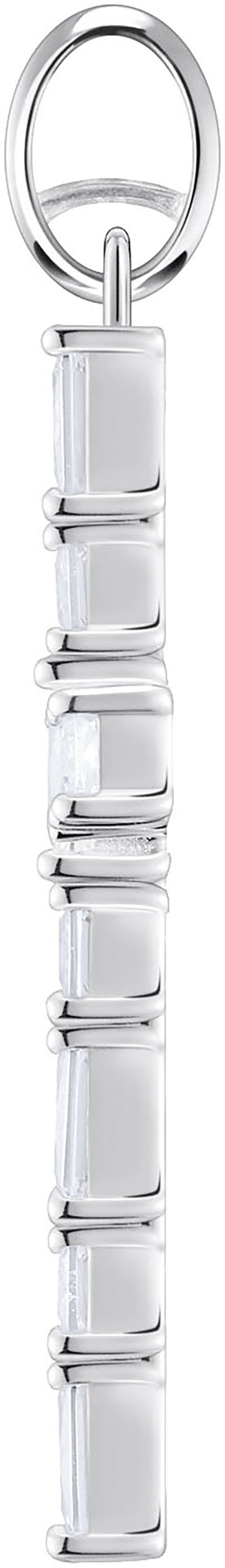 THOMAS SABO Kettenanhänger Schmuck Silber 925 Anhänger Kreuz, mit Zirkonia (synth)