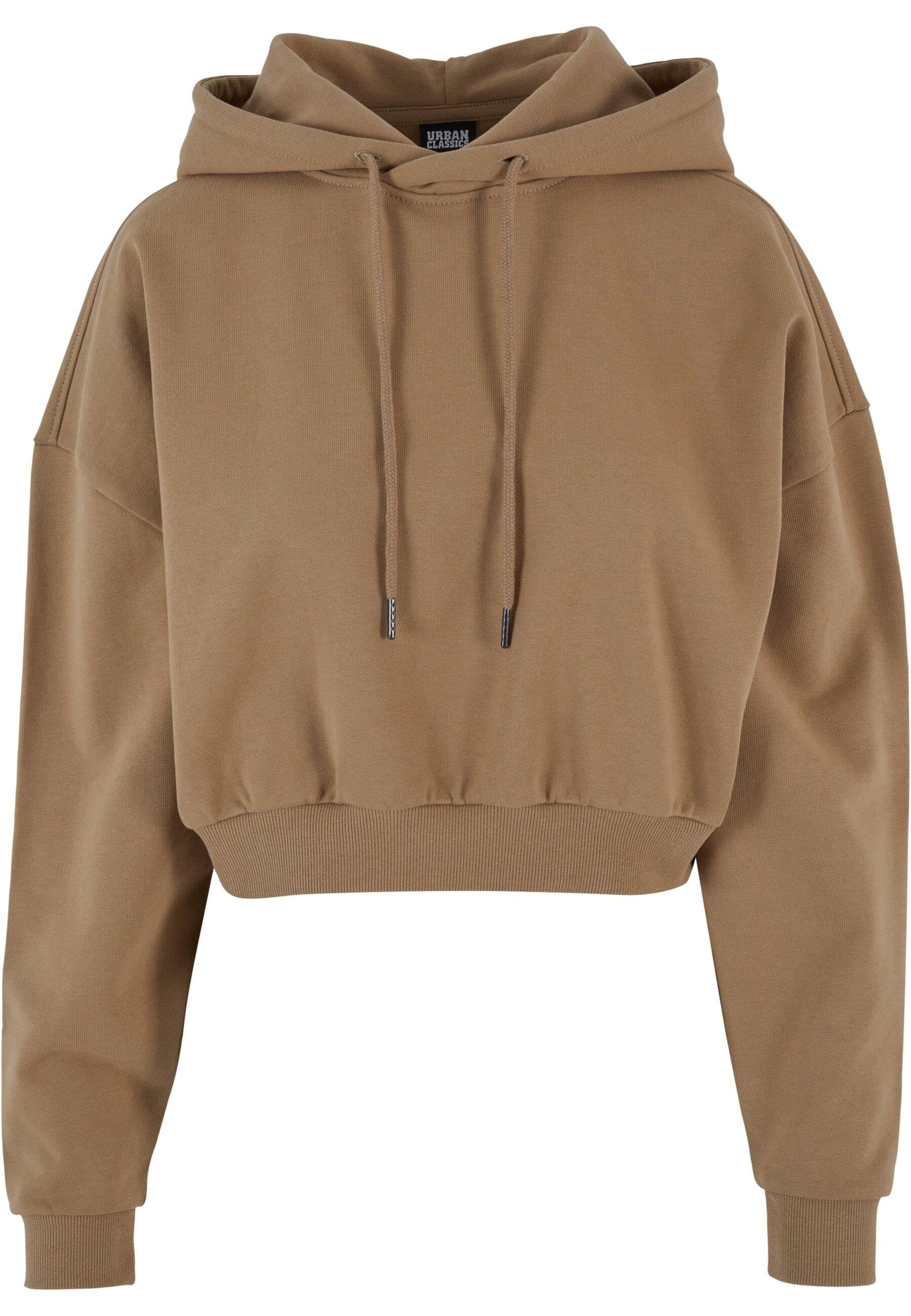 Kapuzenpullover Urban Classics Damen Ladies Cropped Heavy Hoody