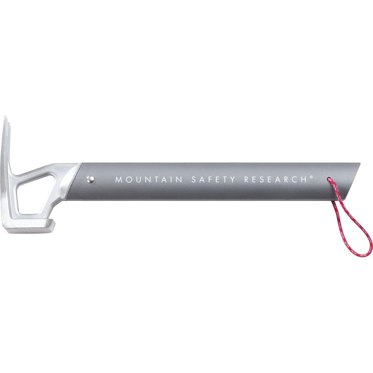 MSR Outdoor-Bodenplatte Stake Hammer, Leichter Heringshammer mit Edelstahlkopf und Flaschenöffner für