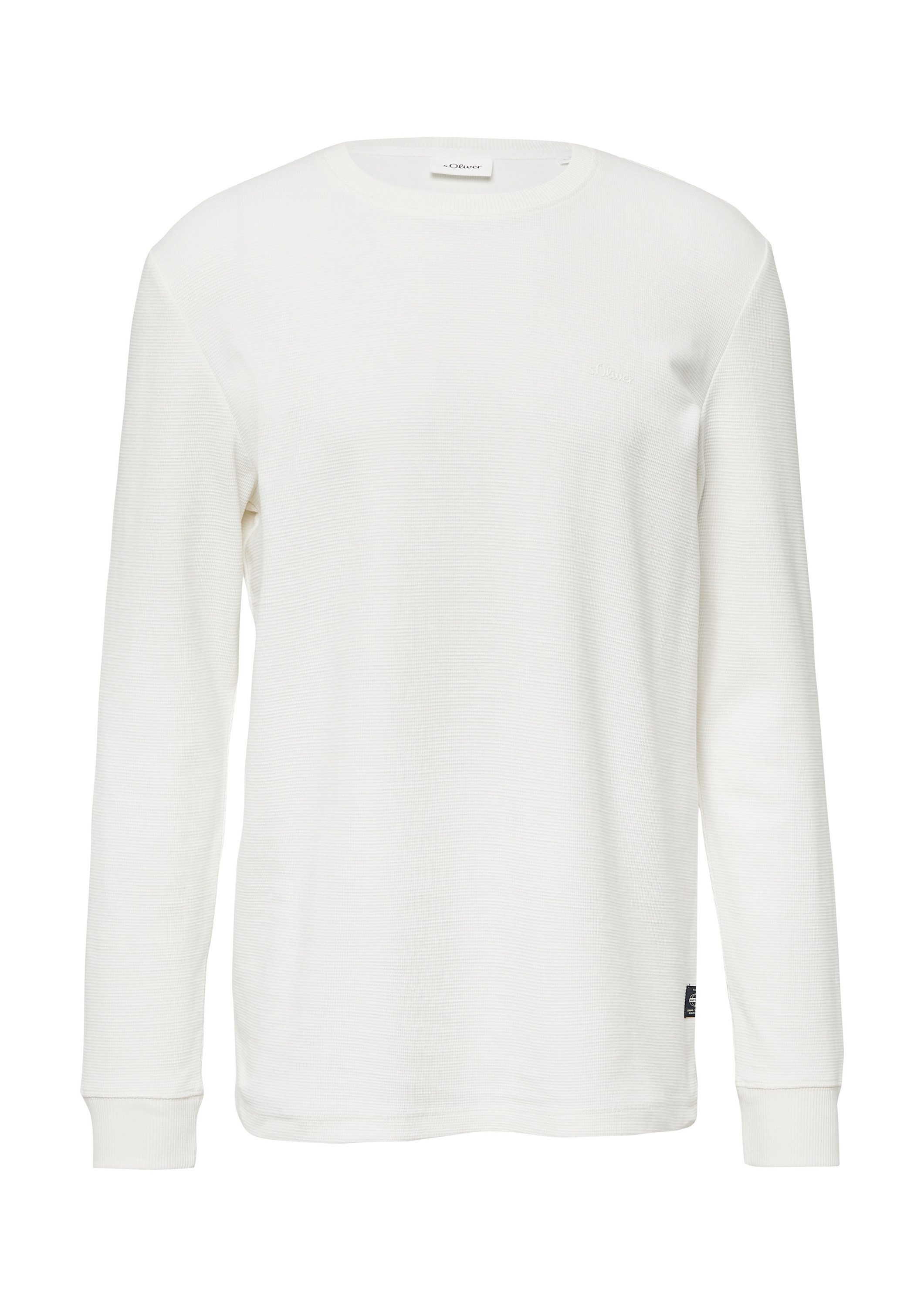 s.Oliver Langarmshirt T-Shirt T-Shirt