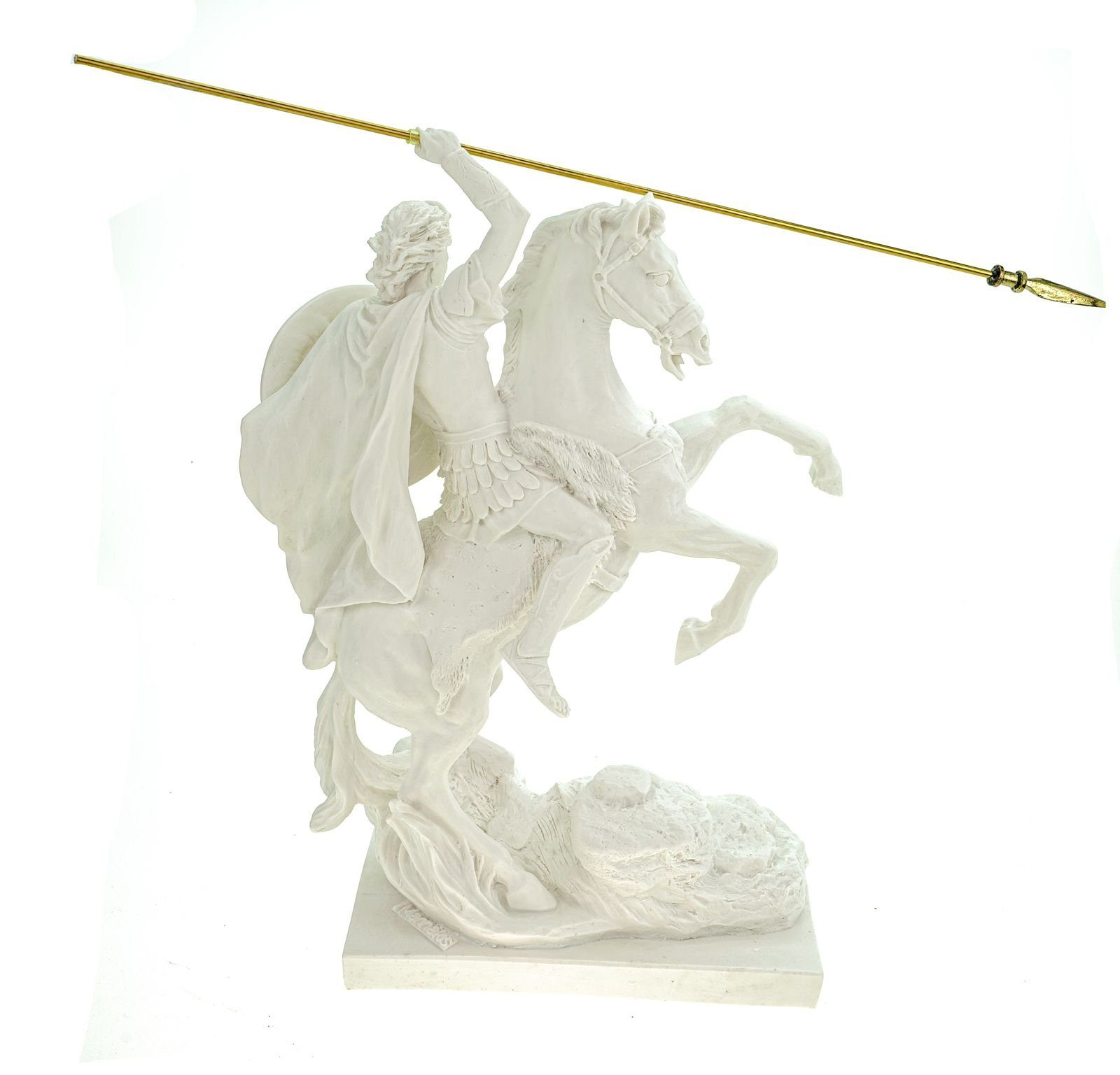 Kremers Schatzkiste Dekofigur cm Große zu 33 Alexander Pferd Alabaster Figur der