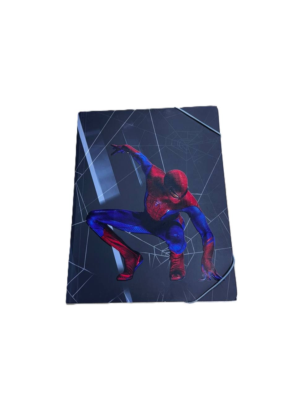 ILOKEN Organisationsmappe, Spiderman Sammelmappe A4 Zeichenmappe Schulmappe Gummibandmappe Schule