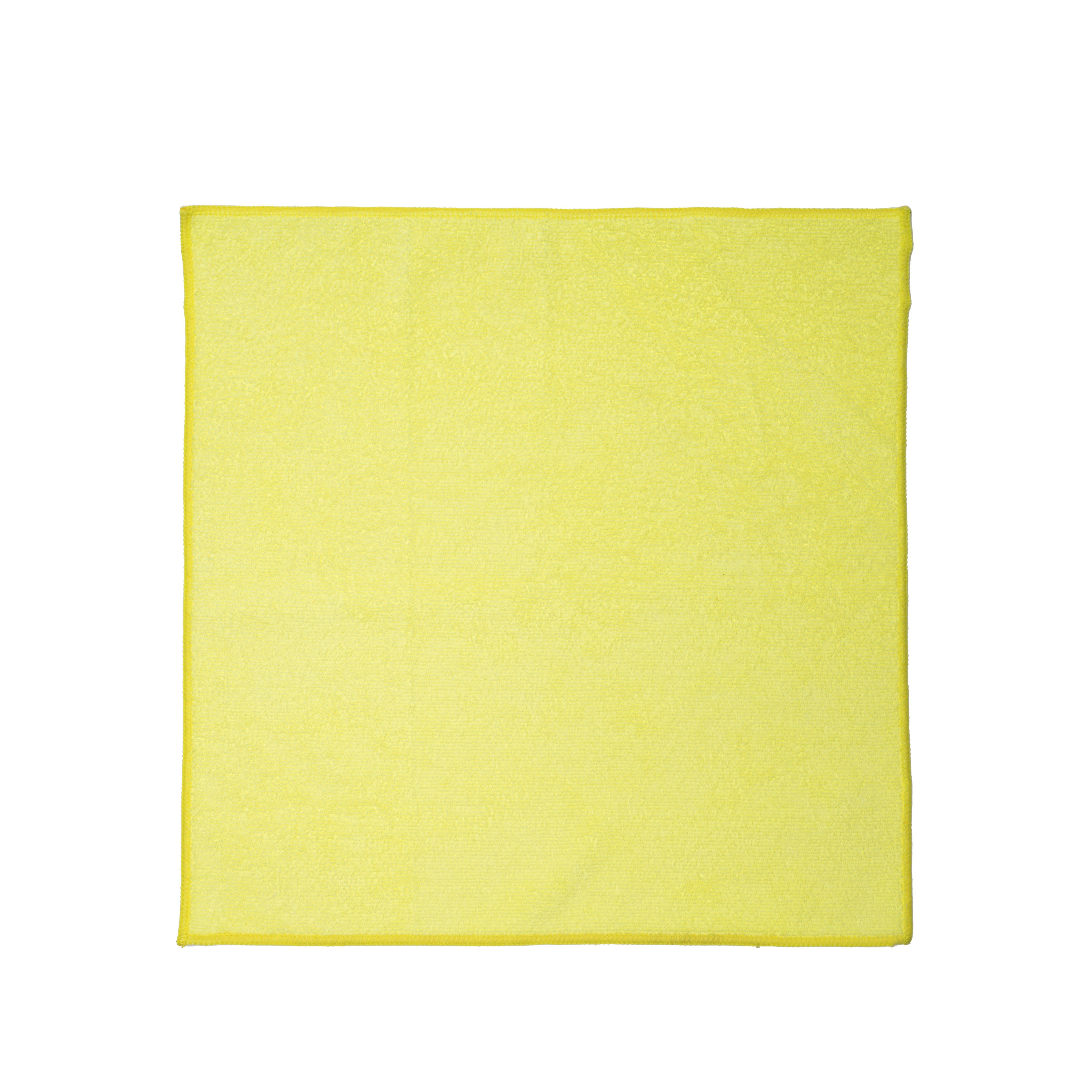 Home (Mikrofaser, Putzlappen) gelb 5-tlg., Mikrofasertücher cm, Putztücher Reinigungstücher 40x40 One