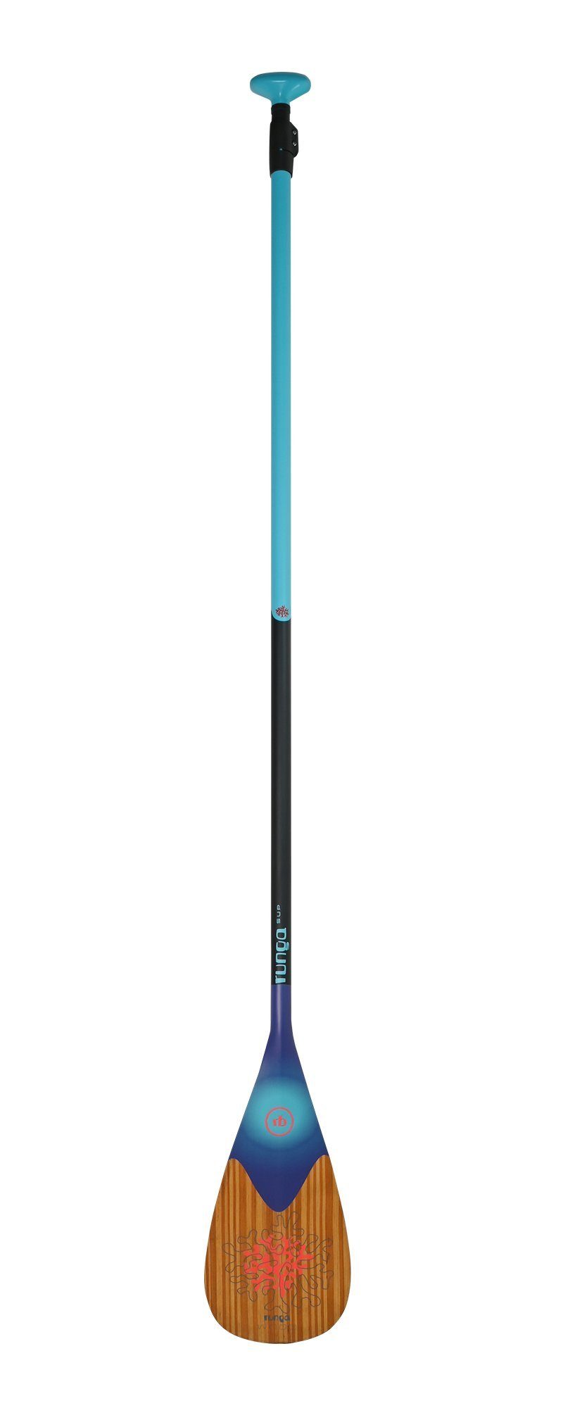 Carbon Vario-Paddel 1-St) Paddling Stand Up SUP-Paddel, Paruru (Runga Carbon Paruru Vario-Paddel, Runga-Boards SUP