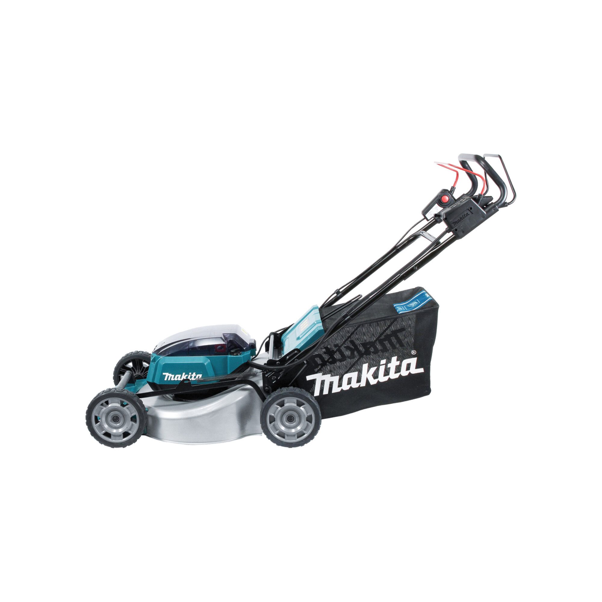 Makita Akku-Rasentrimmer Makita Akku-Rasenmäher 2x18V (ohne Akku, ohne Ladegerät)