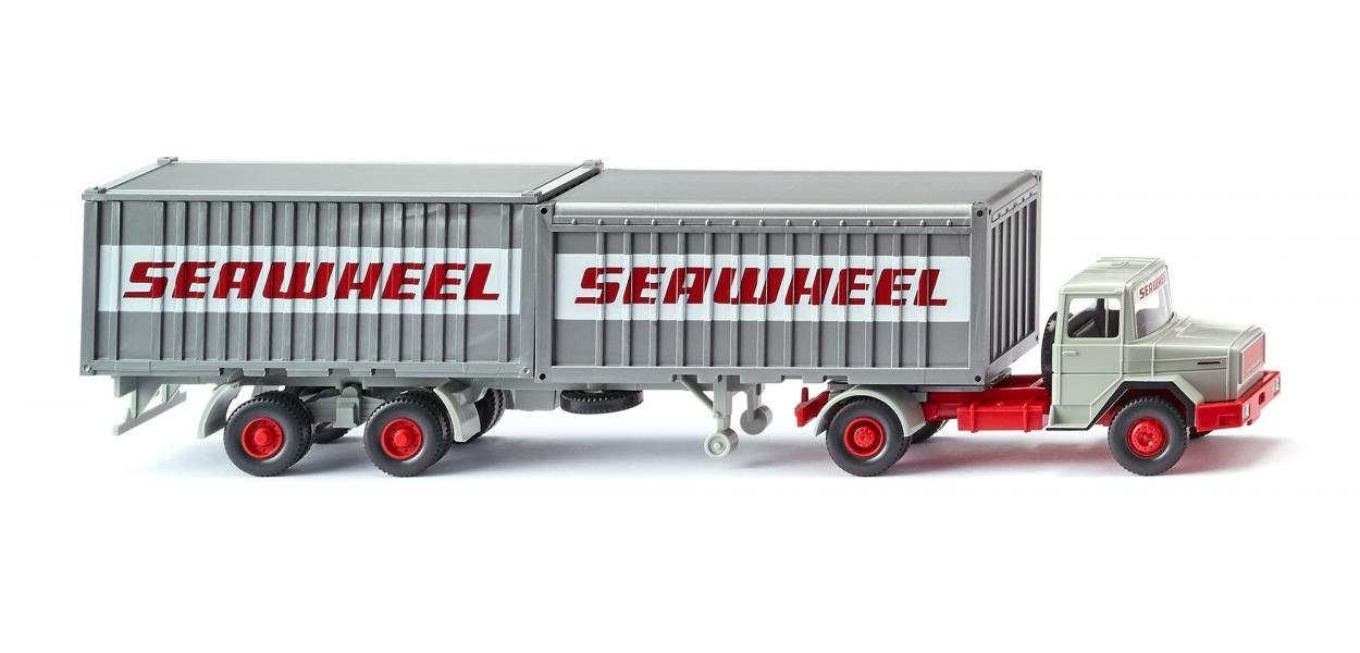 Modellauto Wiking 52402 Containersattelzug