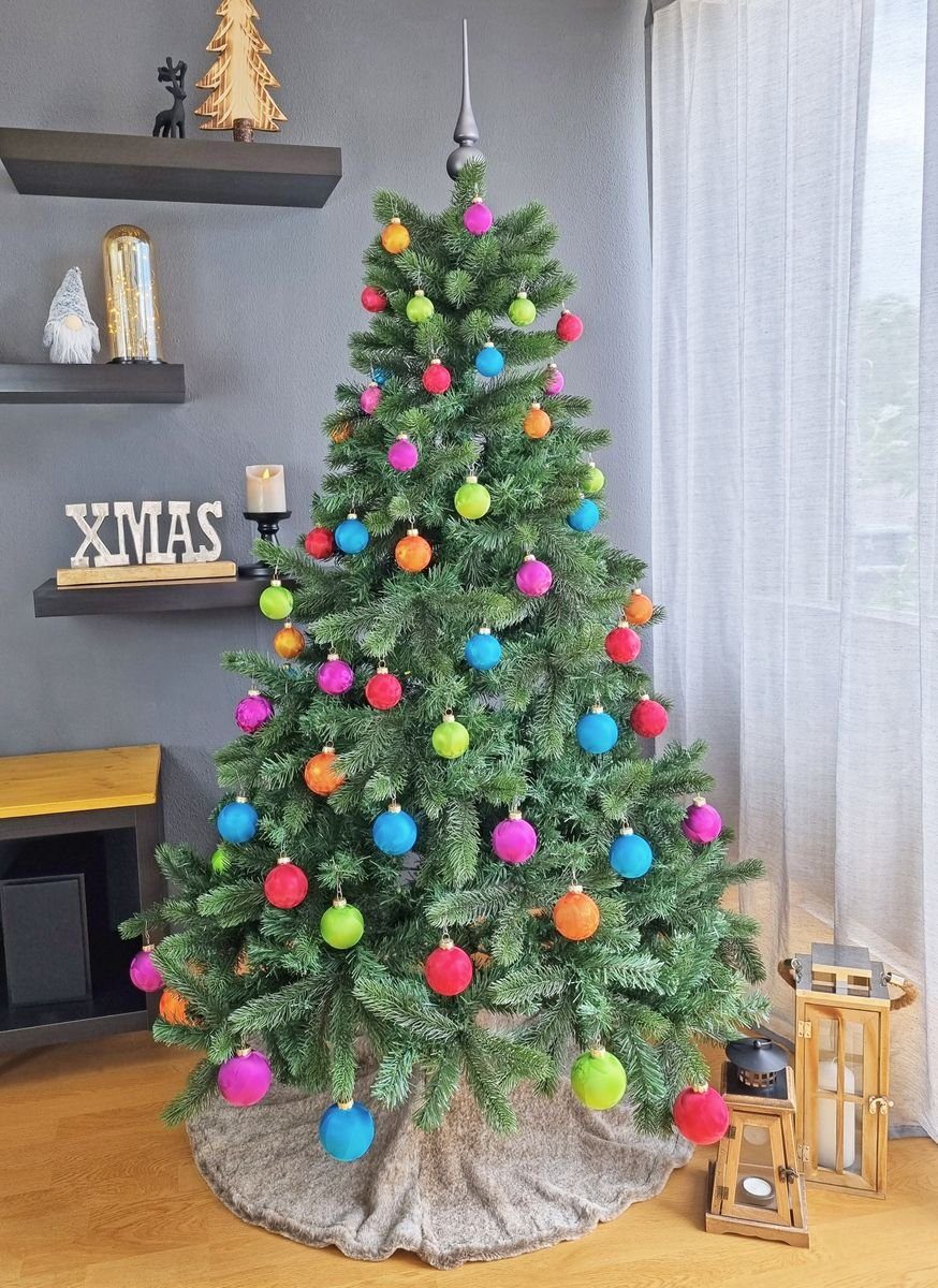 JACK Christbaumschmuck JACK 60x Inge Glas Christbaumkugeln 4 5 6 7 cm Eisla günstig online kaufen