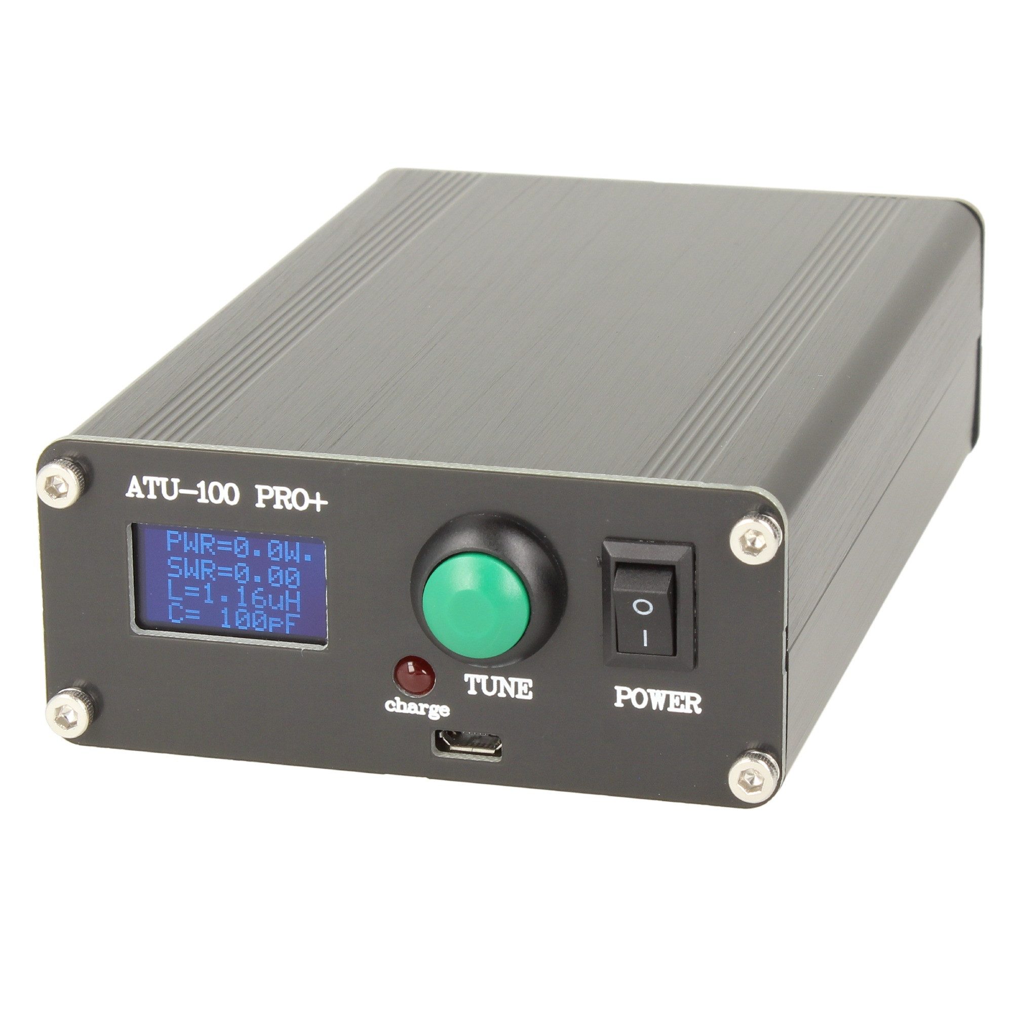 Minadax Funkgerät ATU-100 Pro+, 100W Automatischer Antennentuner, 1.8 - 50MHz