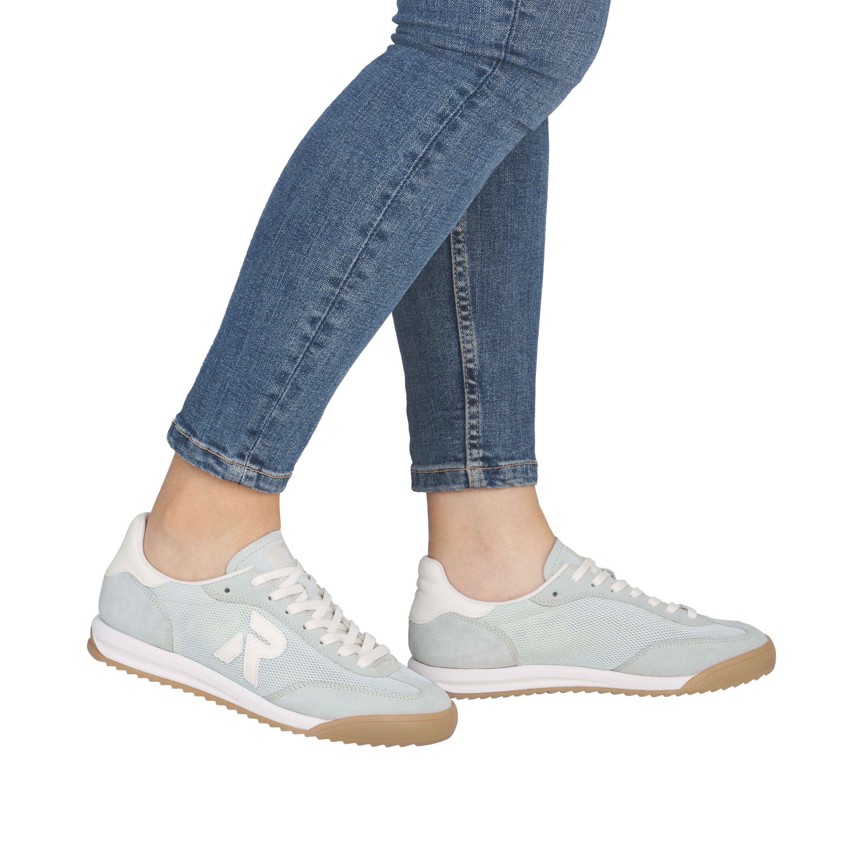 RIEKER Sport Sneaker Sportschuh, Schnürschuh, Halbschuh mit gepolstertem Sc günstig online kaufen