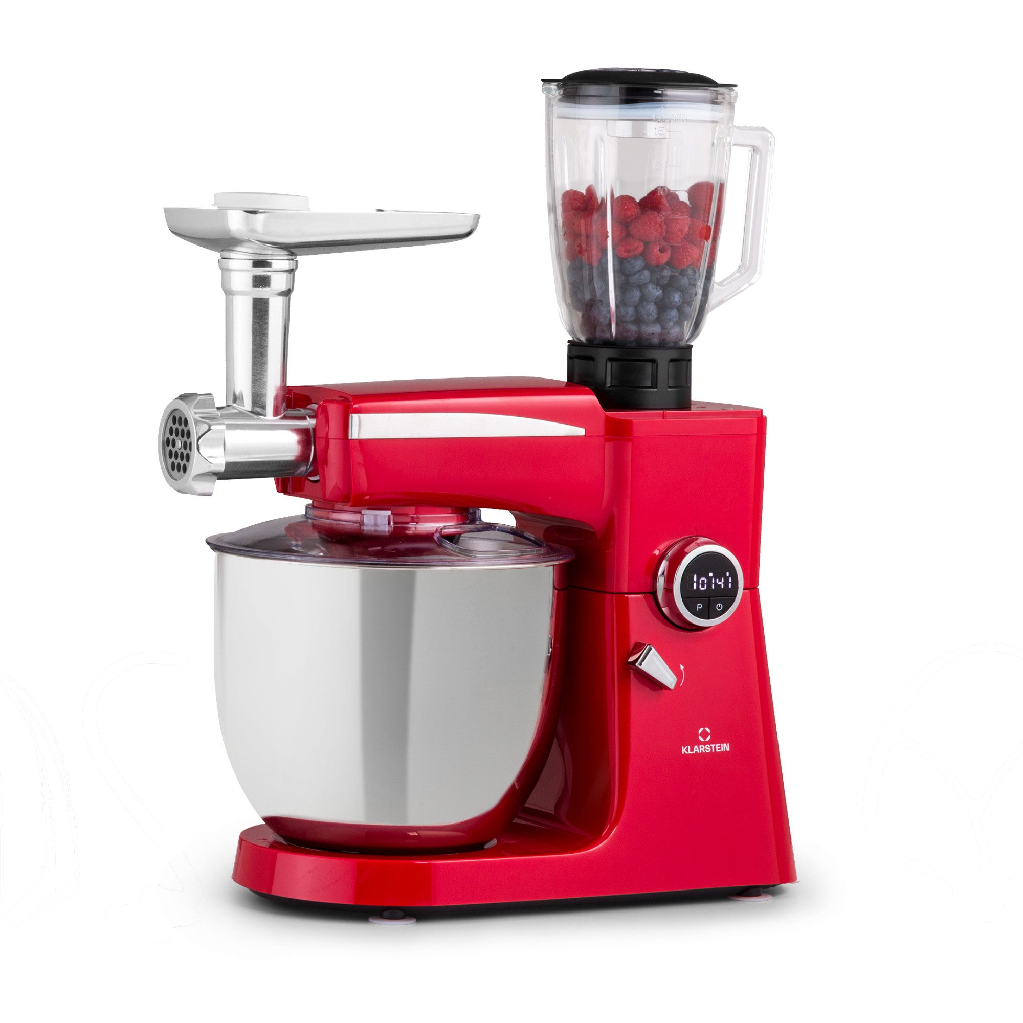 Klarstein Küchenmaschine mit Kochfunktion, 2000 W, 10 l Schüssel