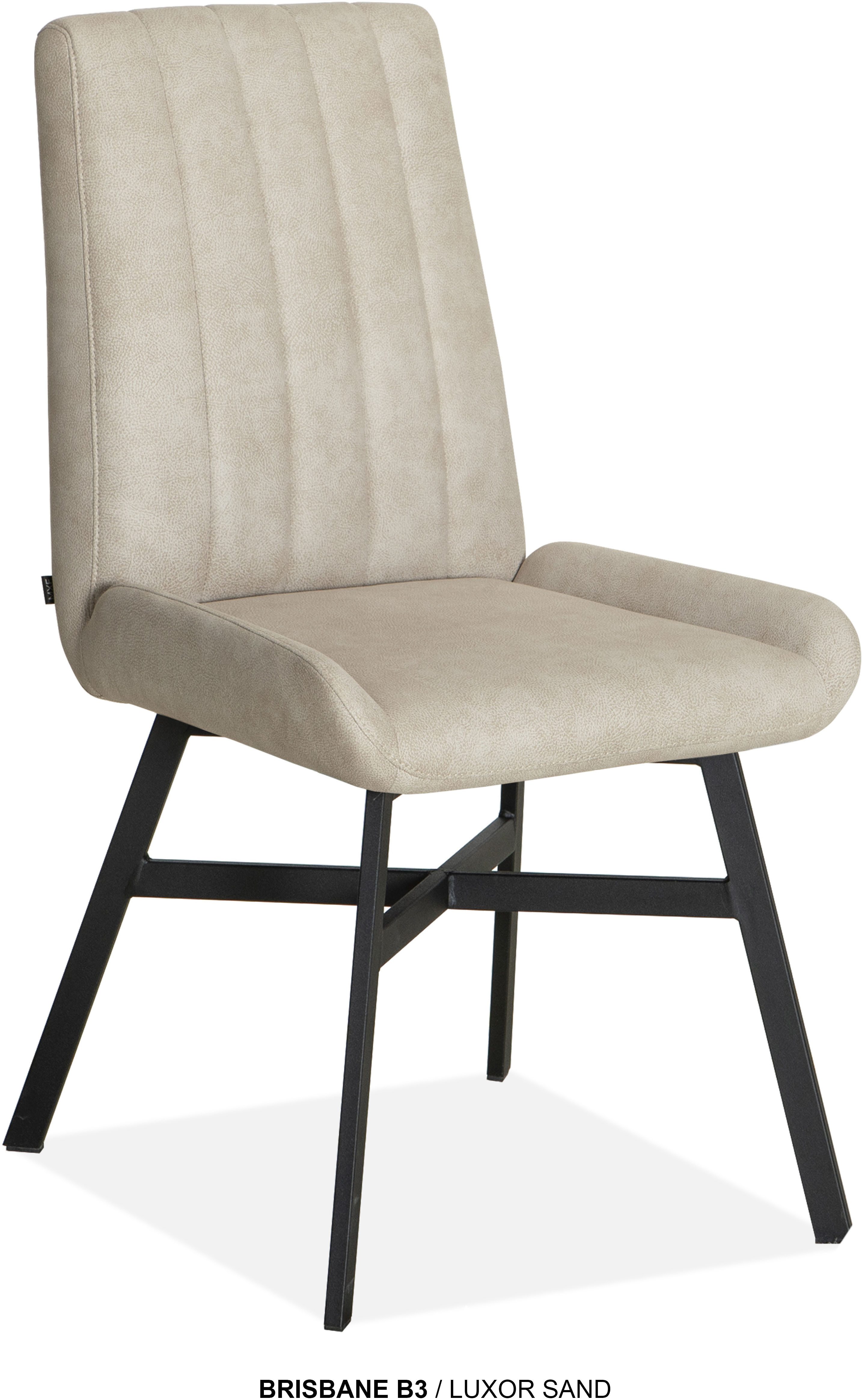 OMG Design Esszimmerstuhl Brisbane (Set, 2 St), Esszimmerstuhl, pflegeleichter Bezug