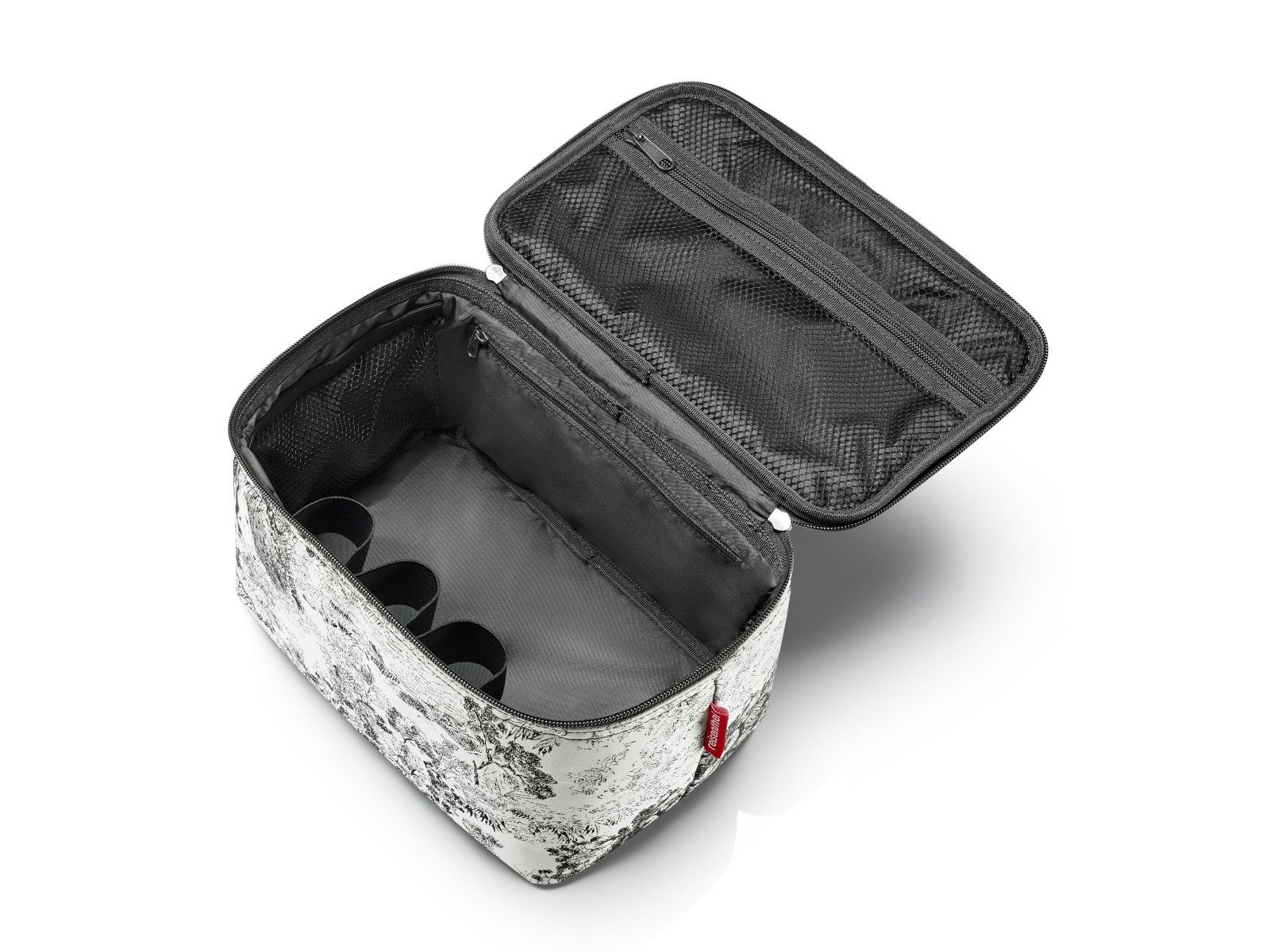 REISENTHEL® Kosmetiktasche cosmetic case jacquard grey – Bild 3 von 5