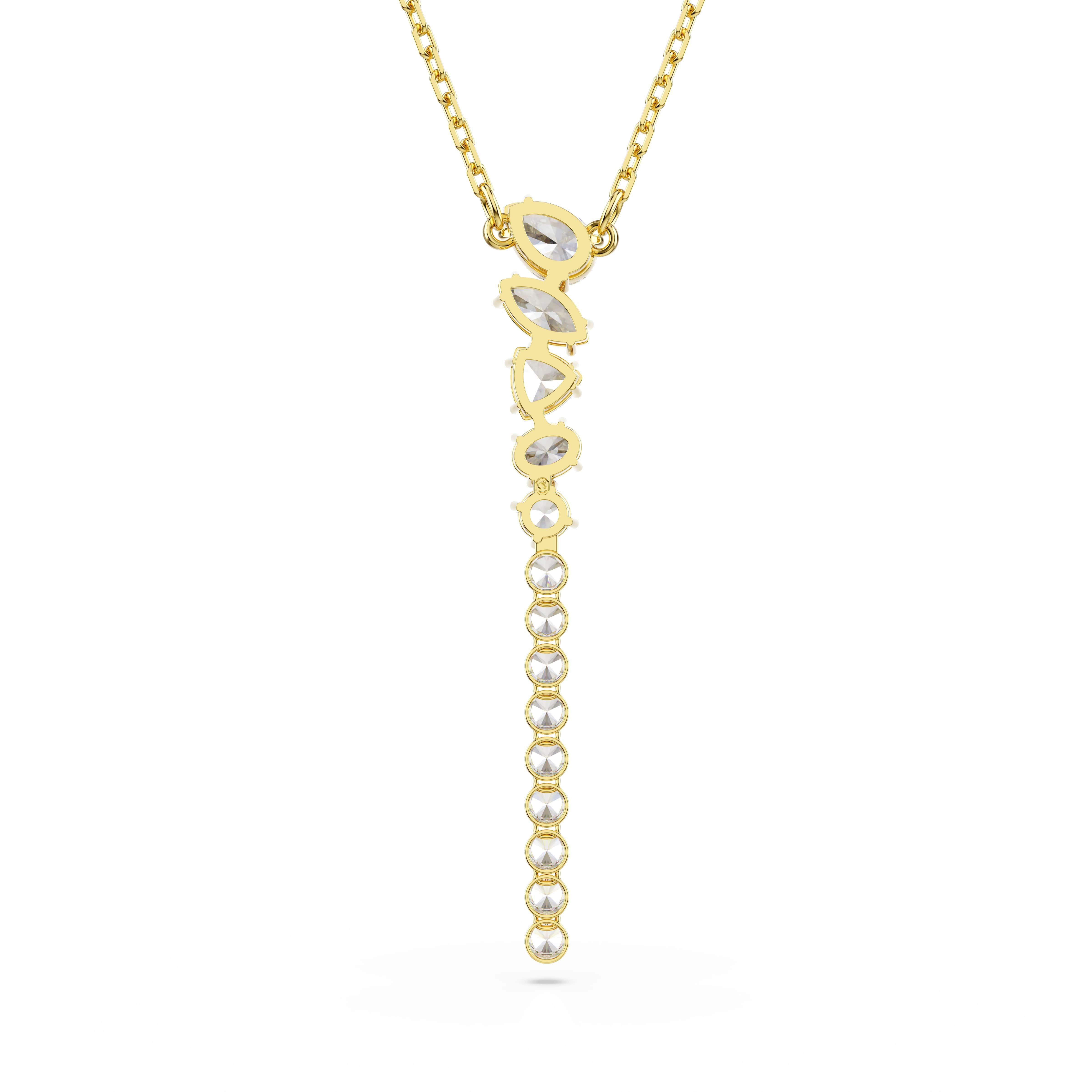Swarovski Y-Kette Schmuck Geschenk MESMERA Halskette, mit Swarovski® Kristall