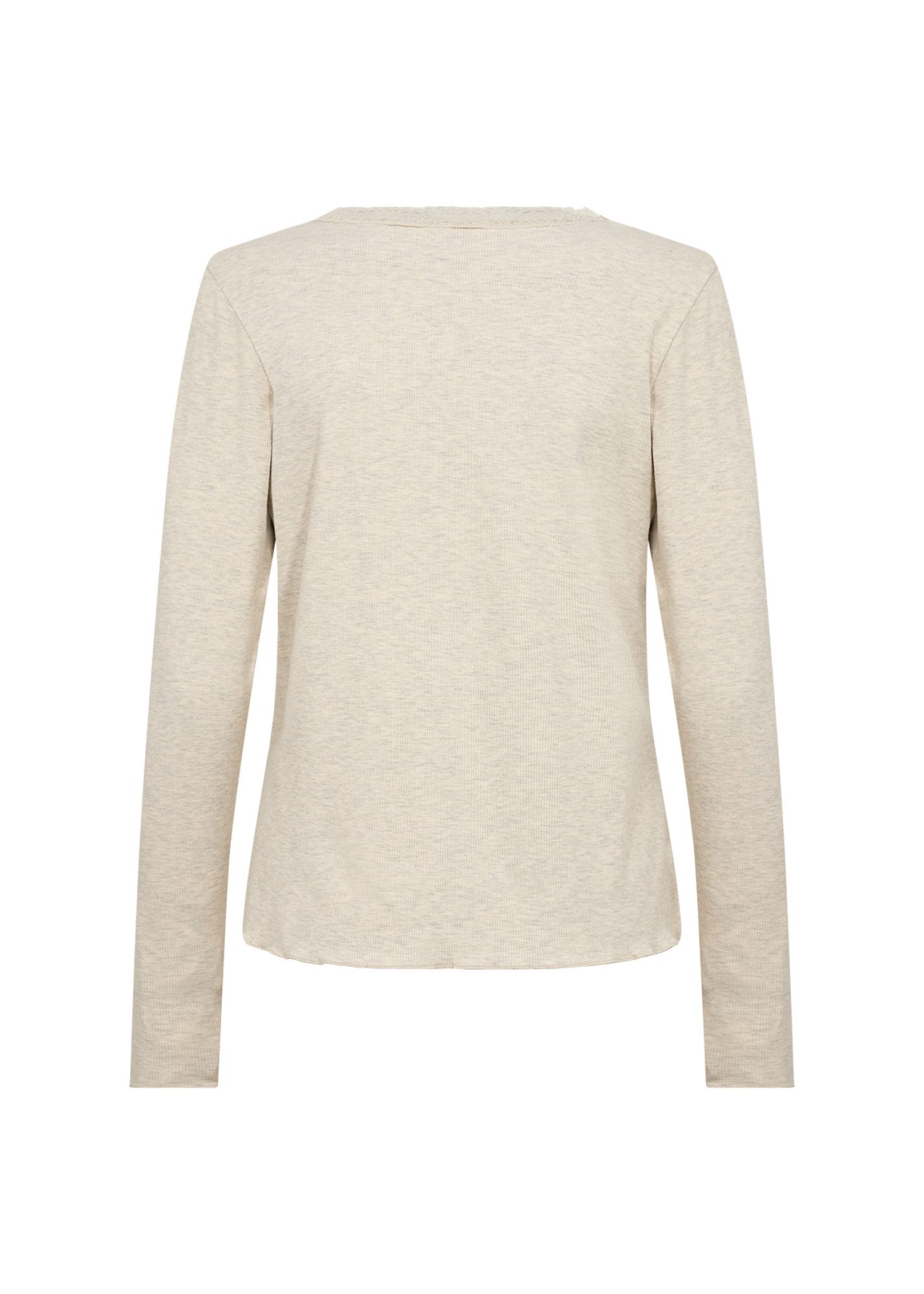 soyaconcept Langarmshirt SC-CHANILLA 5 Baumwollmischung, Spitze – Bild 5 von 5