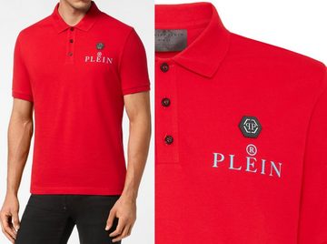 PHILIPP PLEIN Poloshirt PHILIPP PLEIN Polo Shirt Polohemd SS Patch Logo Hemd Polohemd T-shirt