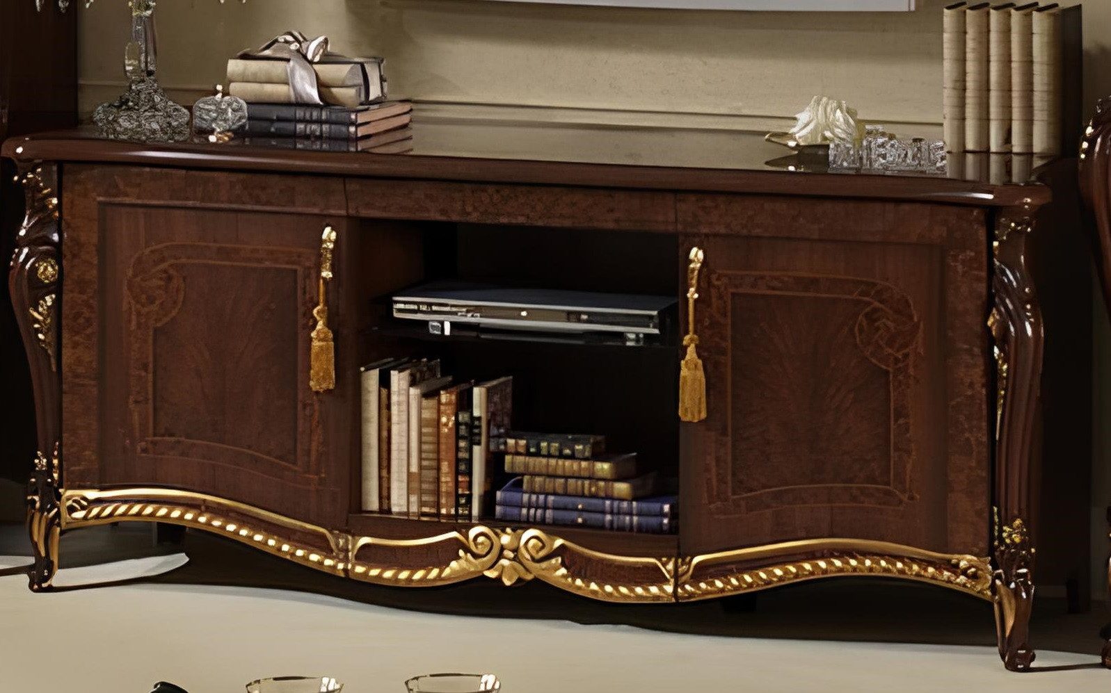 Xlmoebel TV-Schrank RTV Design Sideboard Hochglanz Luxus Kommode Schrank (1-St., RTV Design Sideboard) Made in Europa