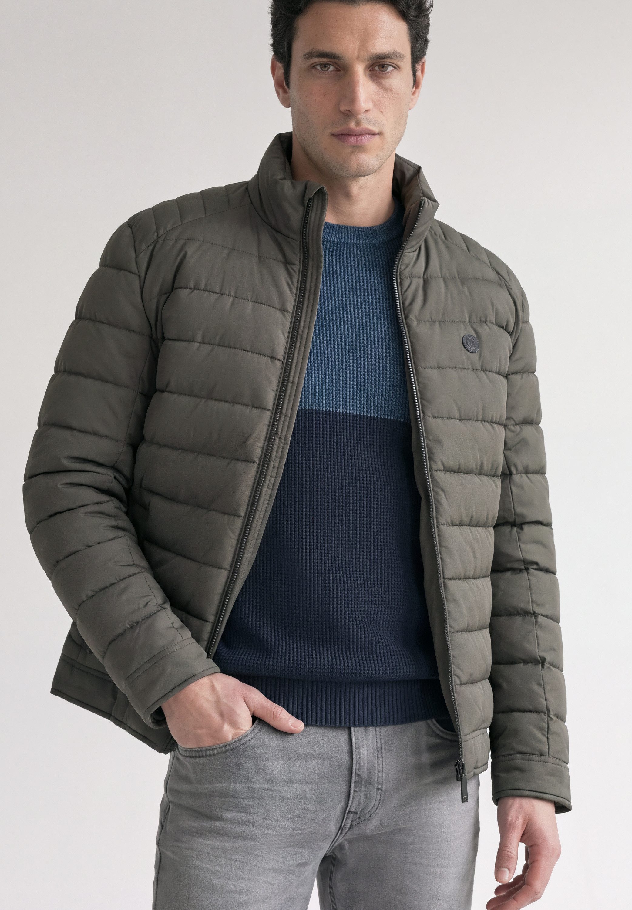 STREET ONE MEN Steppjacke mit moderner Steppung