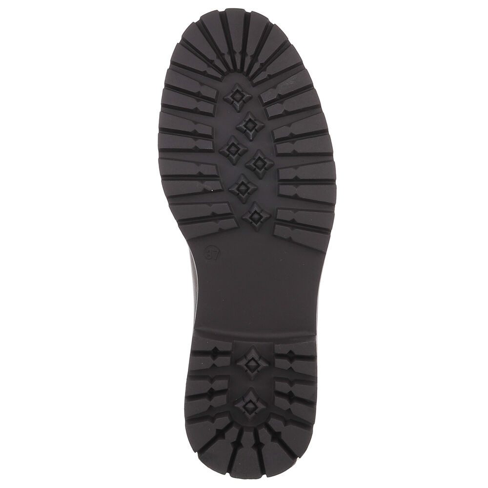 Ital-Design Damen Mary Jane Halbschuh mit Profilsohle Plateaupumps (91849589) Blockabsatz Schnür- & Riemchenpumps in Schwarz