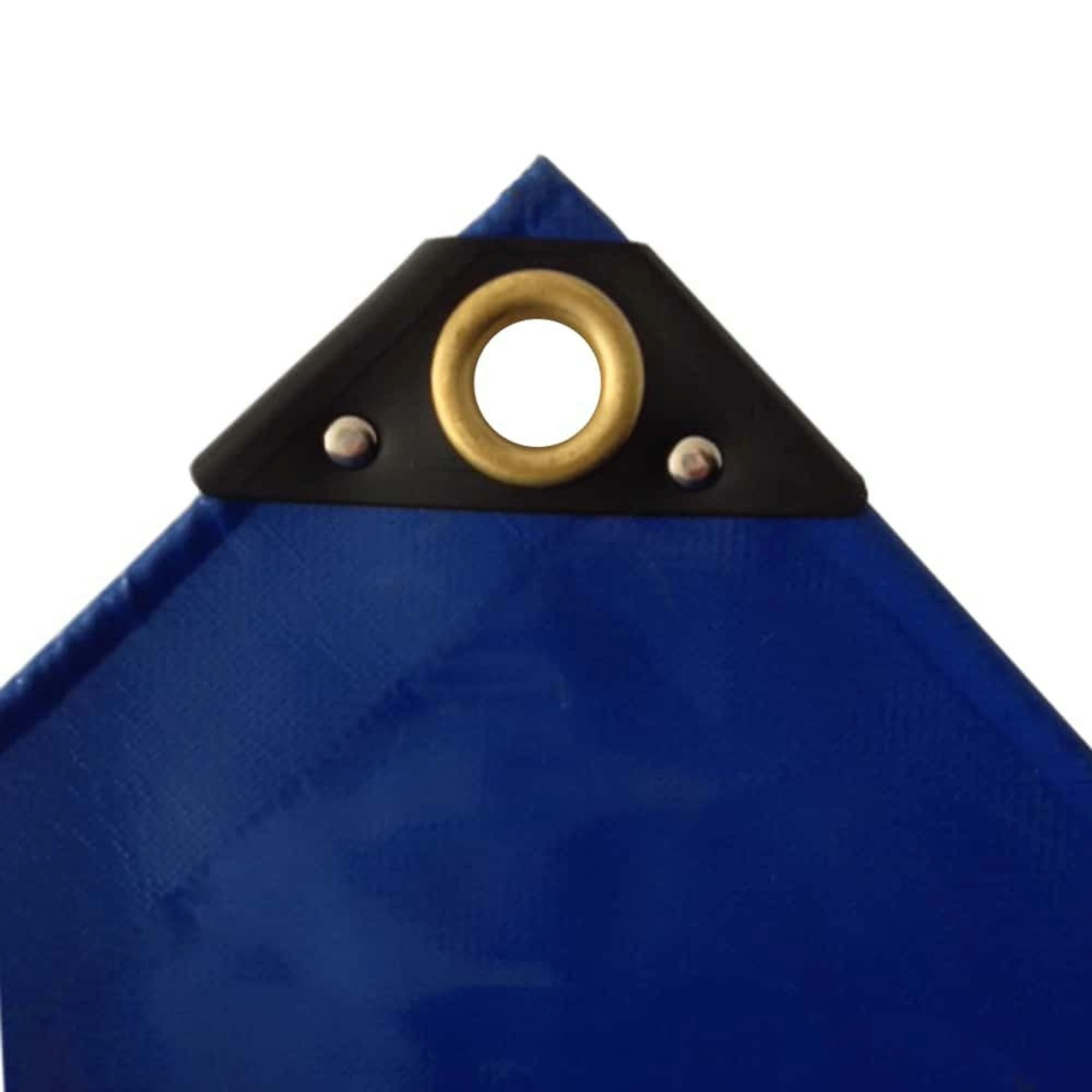 Boni-Shop Schutzplane blau 650 g/m² PVC 3 x 5m (15m) Plane