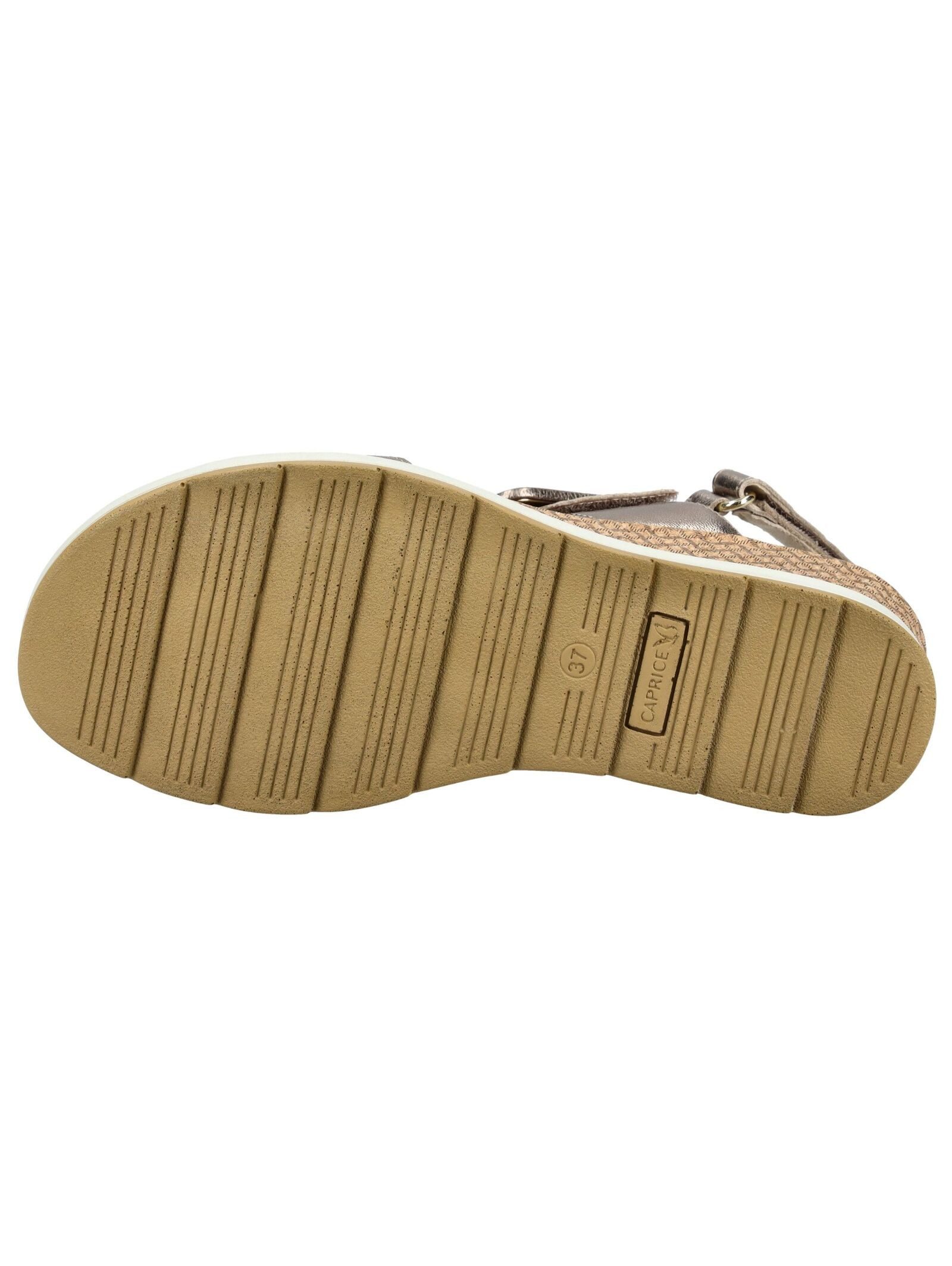 Caprice Sandalen Leder . Keilsandalette