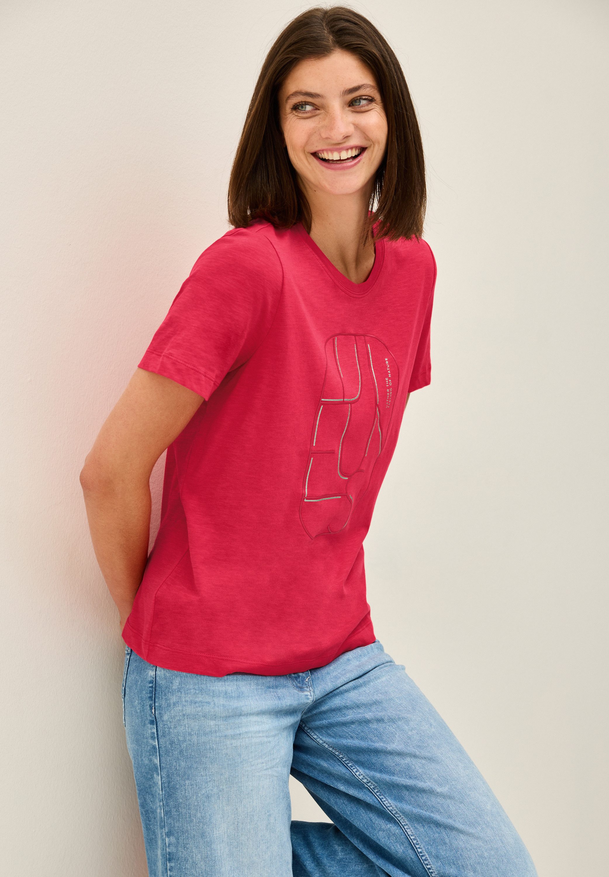 CECIL T-Shirt mit Artwork günstig online kaufen