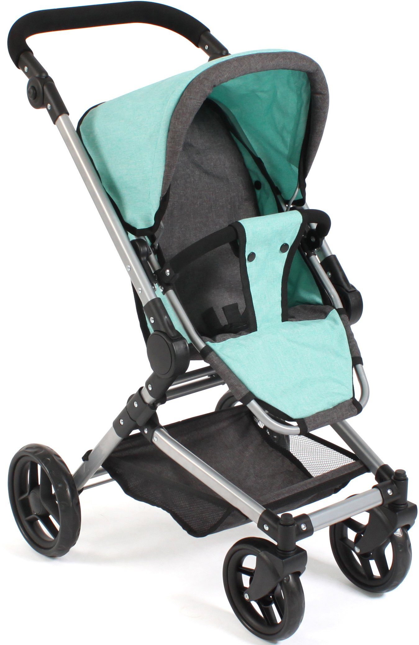 CHIC2000 Kombi-Puppenwagen Fides 3in1, Melange Mint, mit Babywanne, Sportsi günstig online kaufen