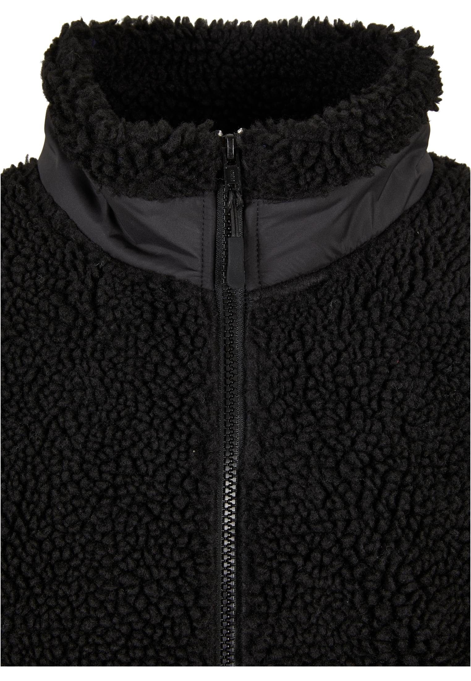 Winterjacke CLASSICS (1-St) Herren Basic black Sherpa URBAN Jacket