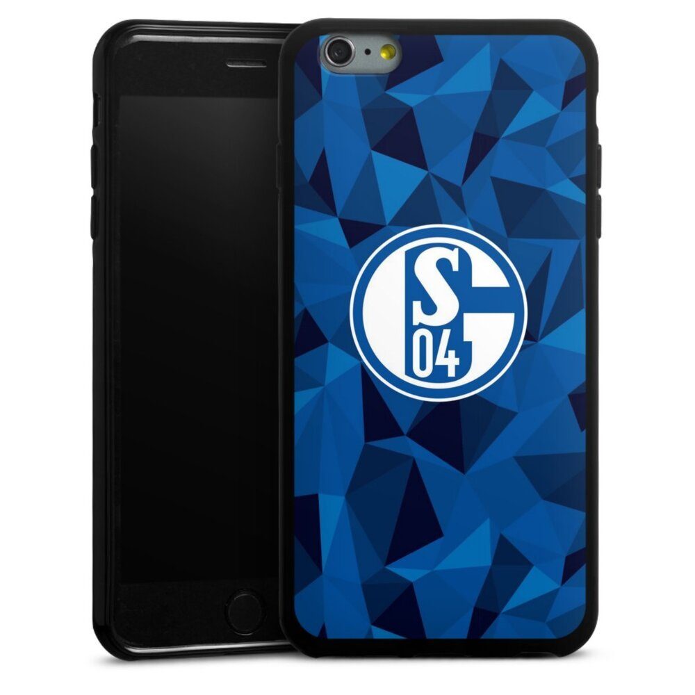 DeinDesign Handyhülle Schalke 04 Camo, Hülle FC Schalke 04 Muster Offizielles Lizenzprodukt