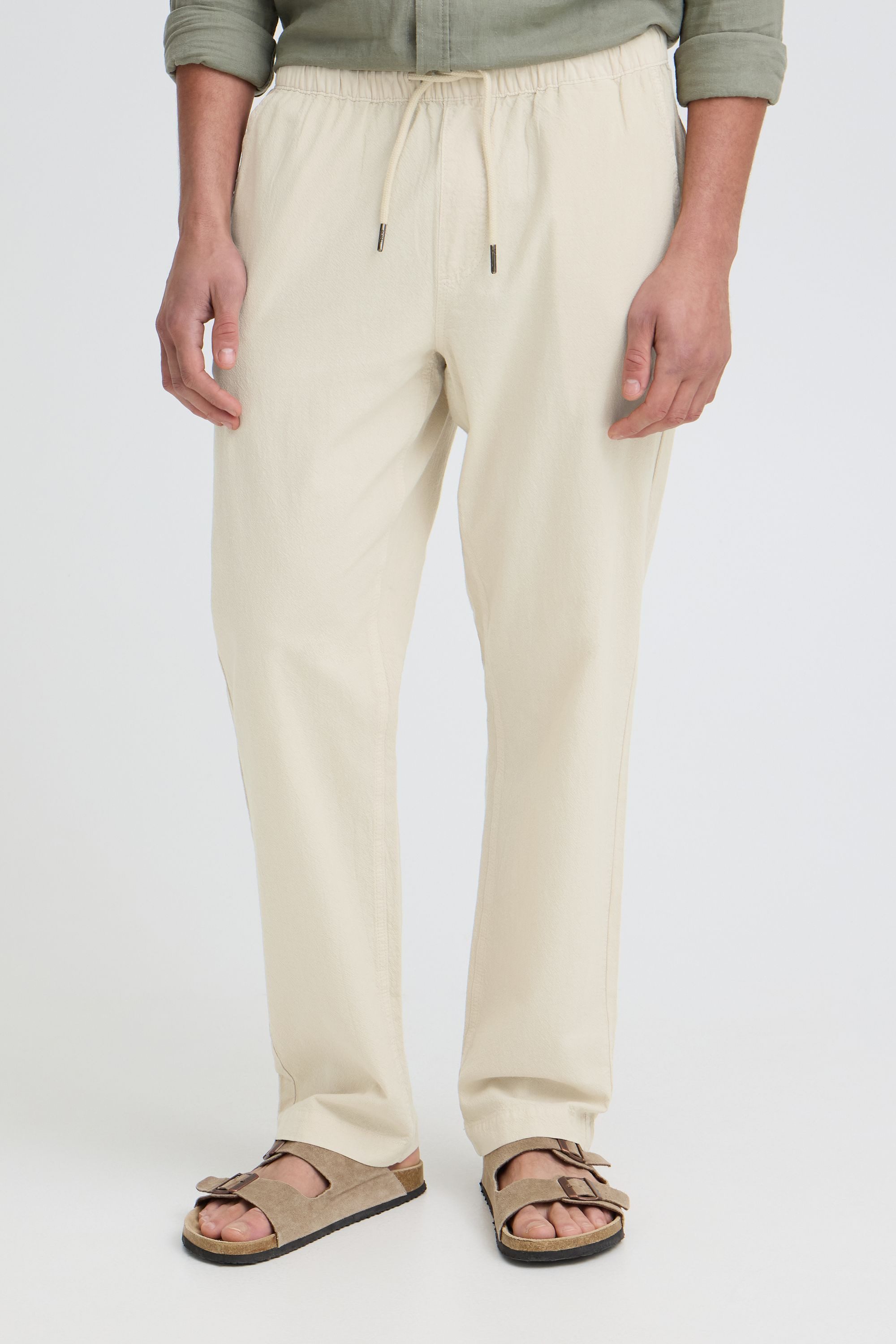 !Solid Chinohose SDNeel Leichte Stoffhose mit elastischem Bund und Kordeln - Regular Fit