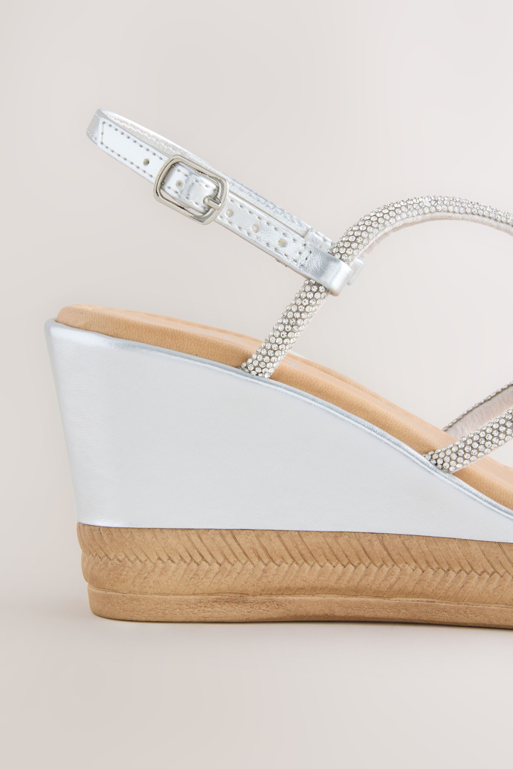 Next Forever Comfort® Keilabsatzschuhe mit Schmuck Keilsandalette (1-tlg)
