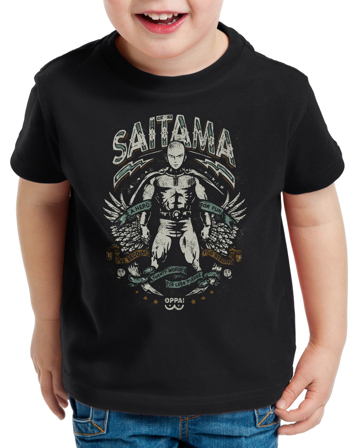 style3 T-Shirt saitama one punch man opm wanpan genos garou tatsumaki fubuki boros