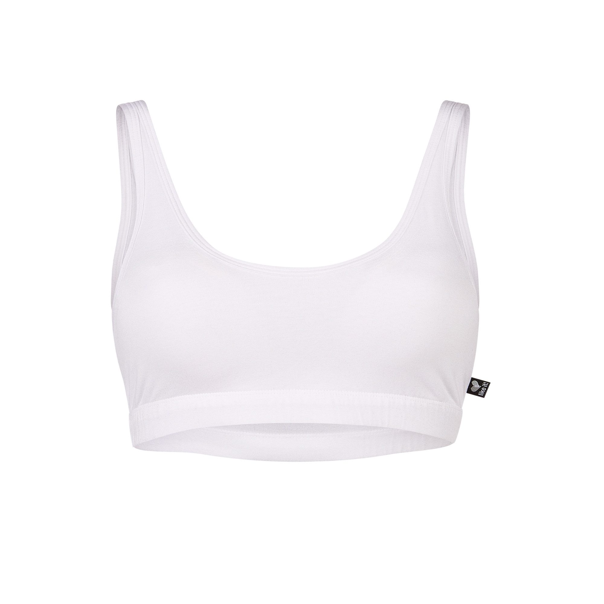 like it! Bustier atmungsaktiv, bequem, basic, pflegeleicht, elastisch, blickdicht