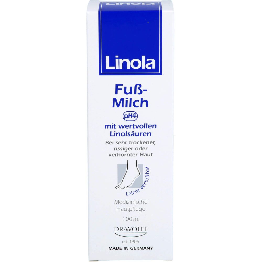 Fußpflegecreme Fußmilch Linola 100 ml