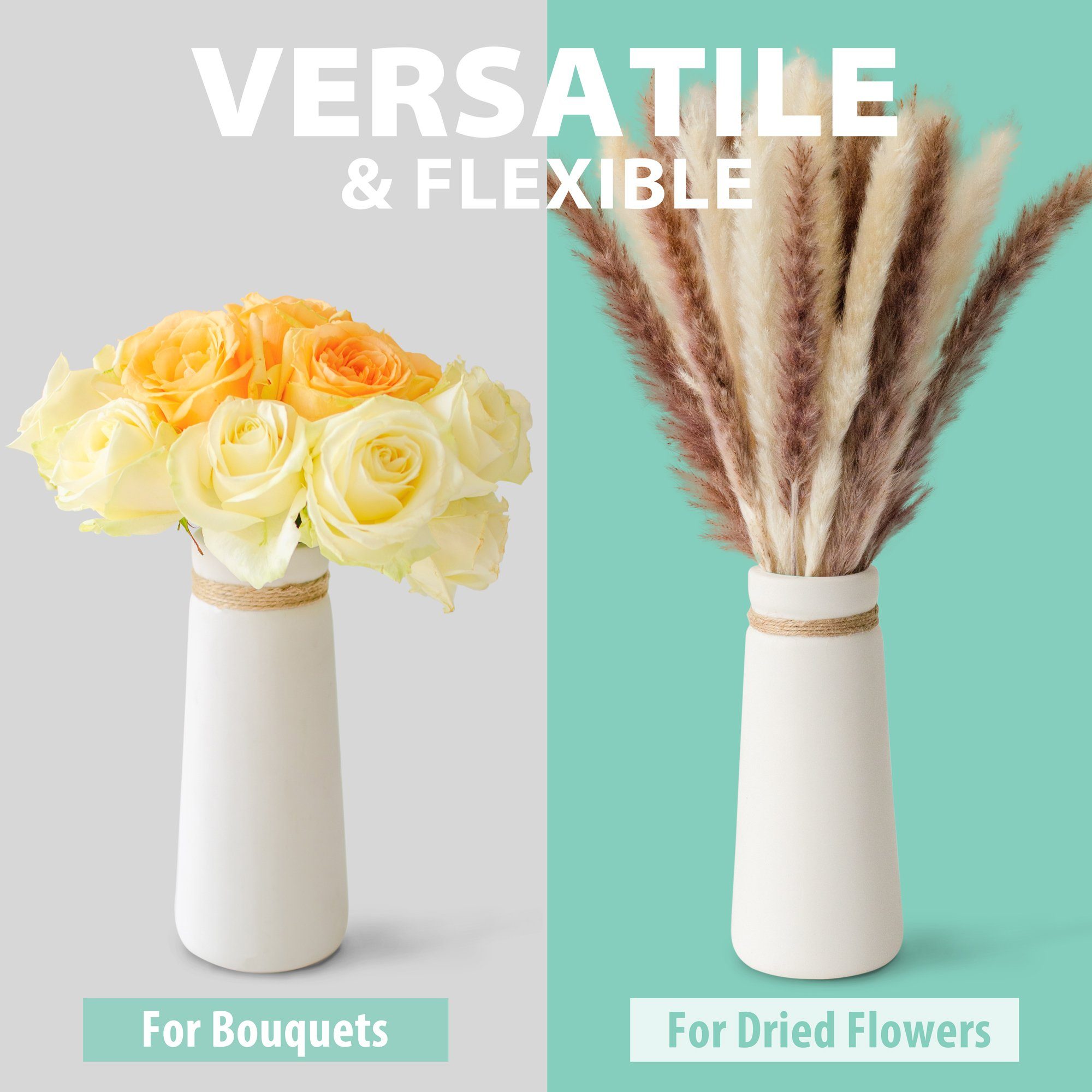 flature Tischvase Keramik Vase 2er-Set Boho günstig online kaufen