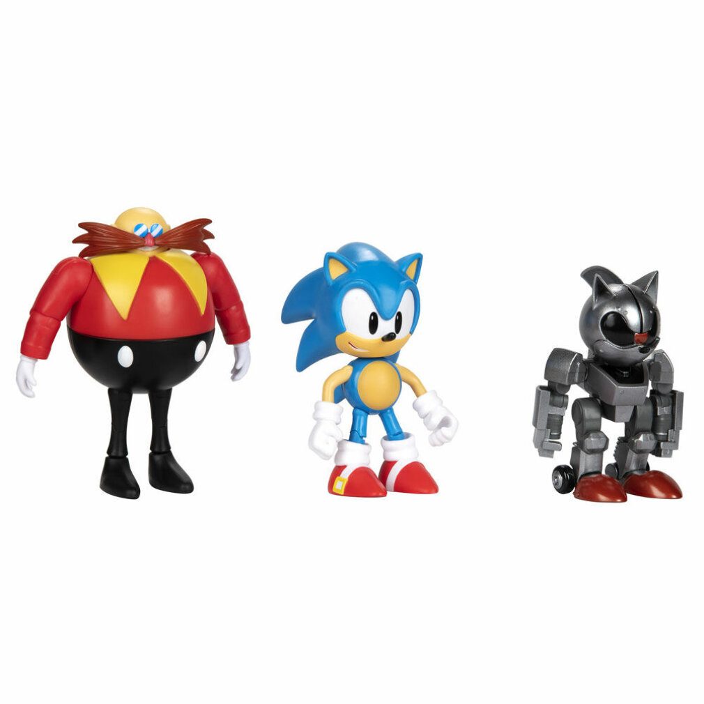 Jakks Pacific Actionfigur Sonic The Hedgehog 30Th Anniversary Pack 3 Figuren 10cm