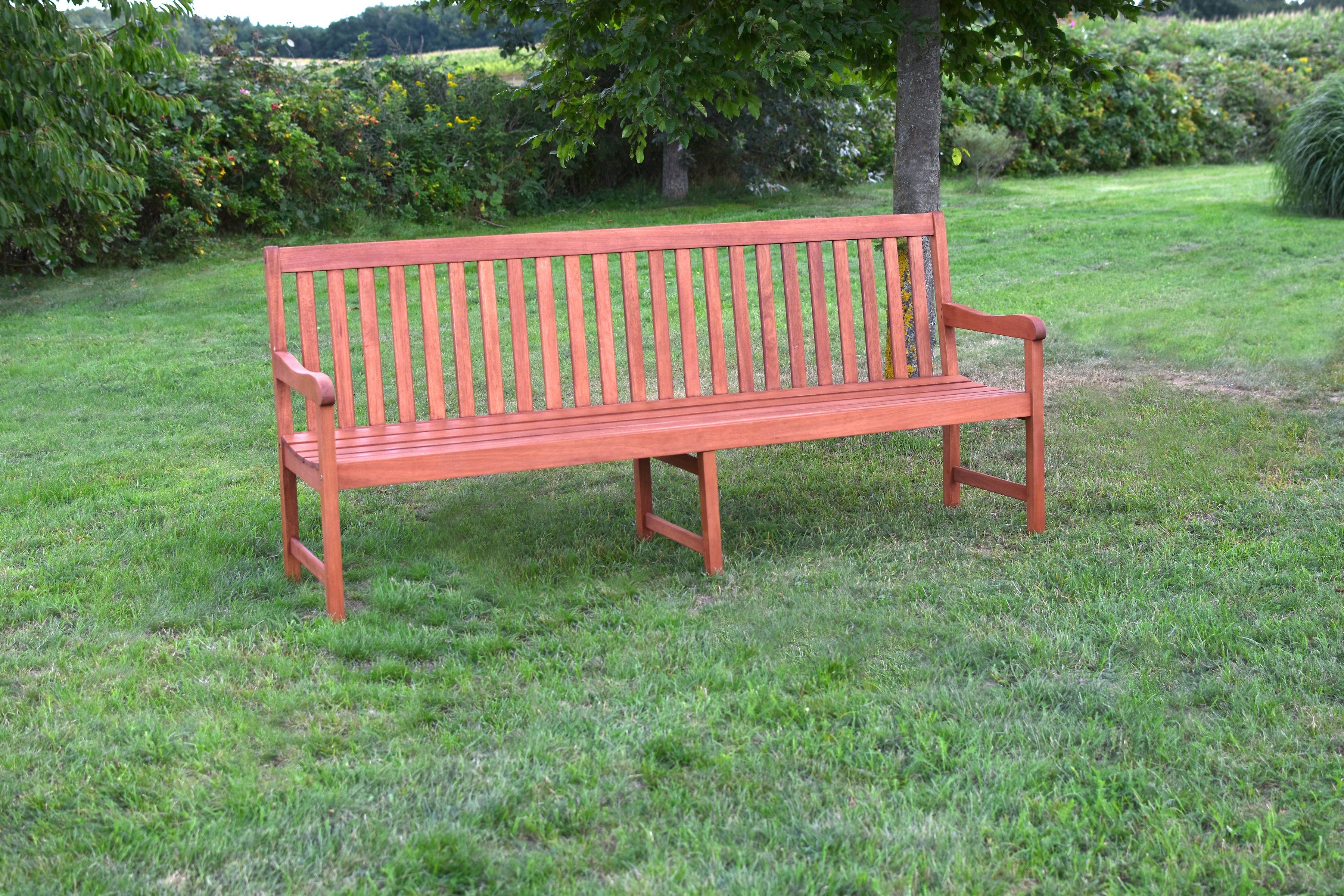 MERXX Gartenbank Santos, 4-Sitzer, BxTxH: 200x58x89 cm