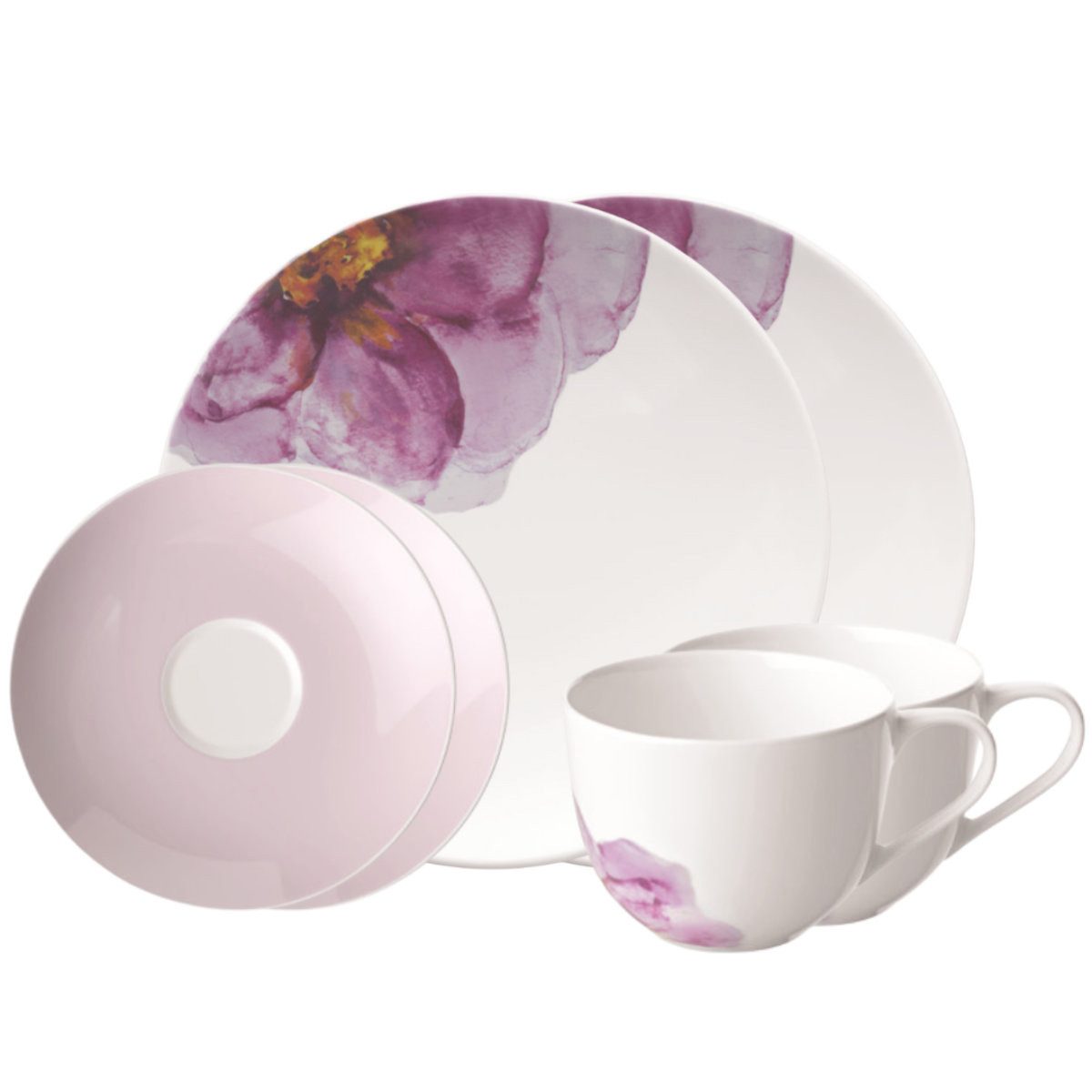 Villeroy & Boch Кофейный сервиз Rose Garden, Porzellan, 6-tlg.