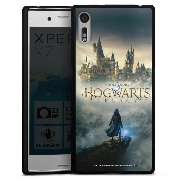 DeinDesign Handyhülle Hogwarts Legacy Offizielles Lizenzprodukt Harry Potter Hogwarts Legacy Sony Xperia XZ Silikon Hülle Bumper Case Handy Schutzhülle