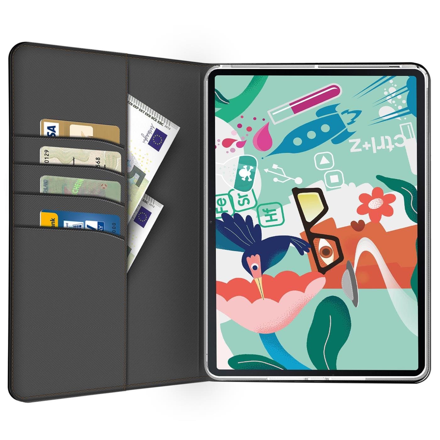 CoolGadget Tablet-Hülle Book Case Tablet Tasche Für Samsung Galaxy Tab S7 FE 31,5 cm (12,4 Zoll), Hülle Klapphülle Samsung Tab S7 FE, S7 FE 5G (T733/T736) Schutzhülle