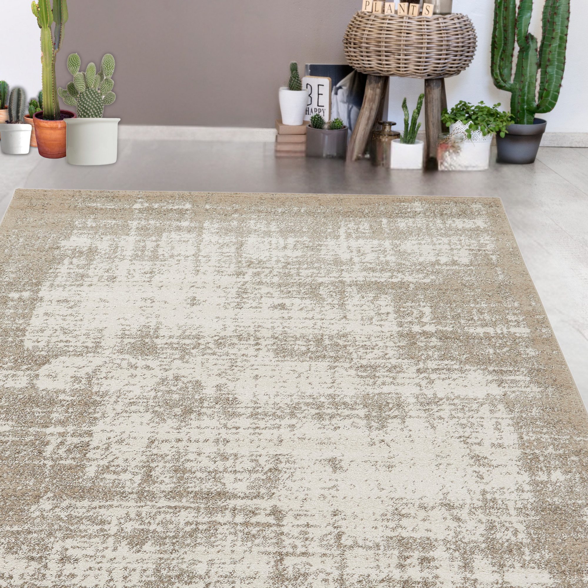 Andiamo Teppich Campos, rechteckig, Höhe: 10 mm, Kurzflor, modernes Design, Wohnzimmer