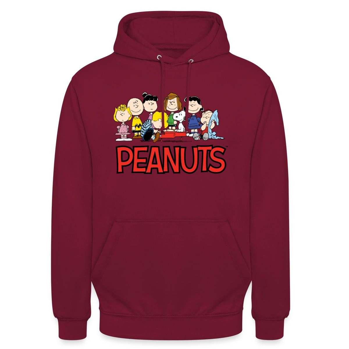 Spreadshirt Hoodie Peanuts Snoppy Und Friends Unisex Hoodie (1-tlg)