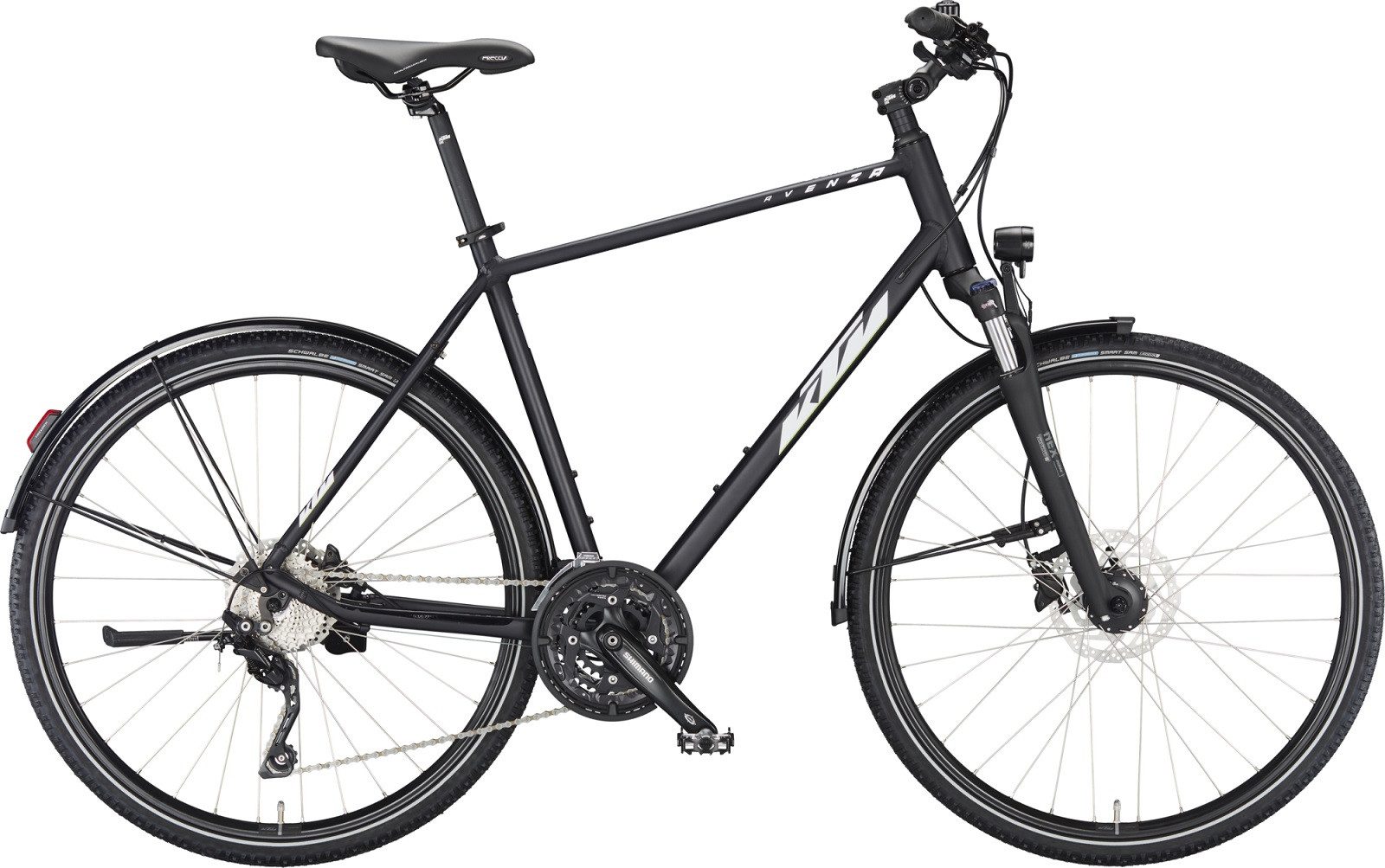 KTM E-Bike KTM Avenza Cross Street Herren schwarz 2024, 30 Gang Shimano Deore T6000-10 SGS shadow, Kettenschaltung