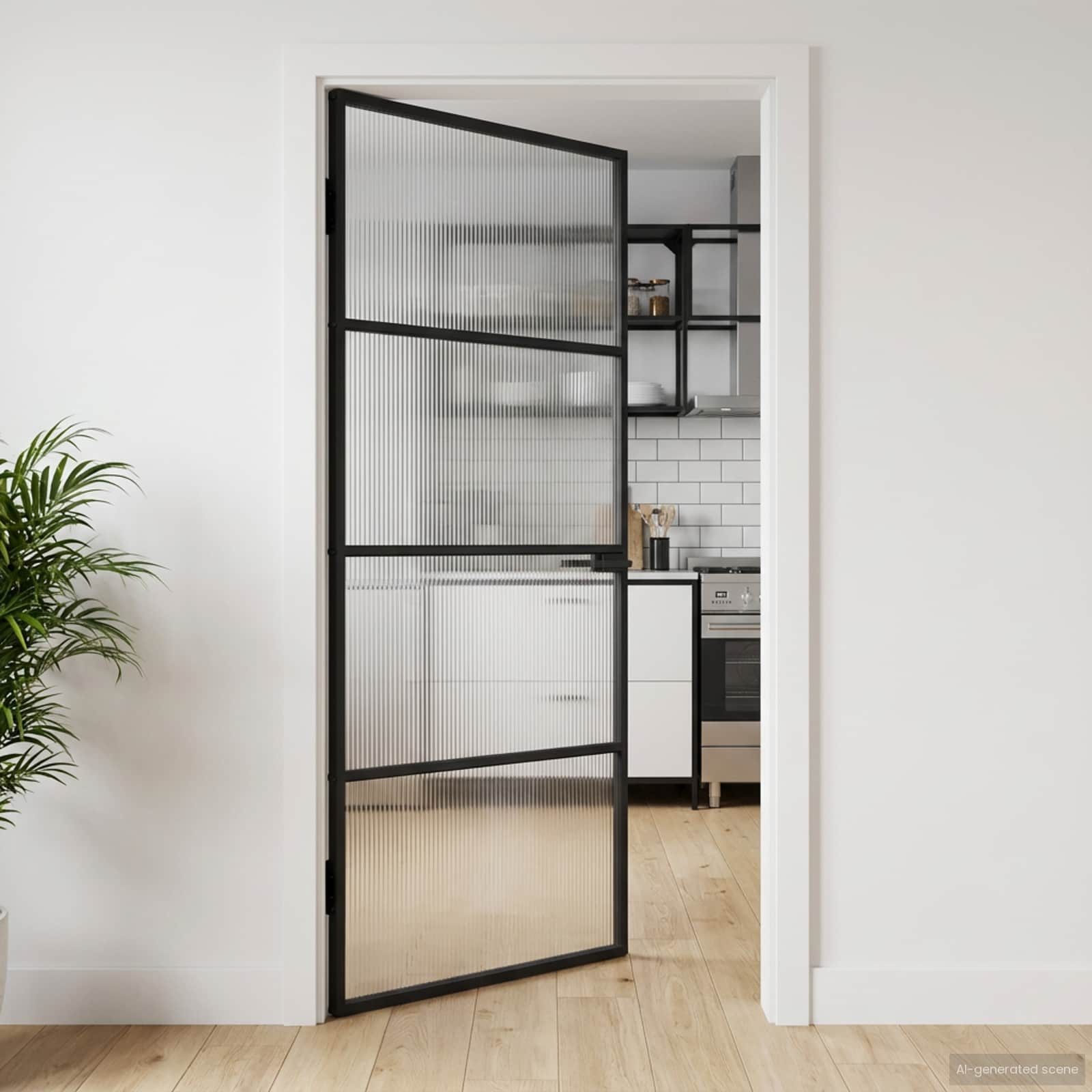 vidaXL Haustür Wohnzimmer-Tür 102 x 201,5 x 3,5 cm (1-St)