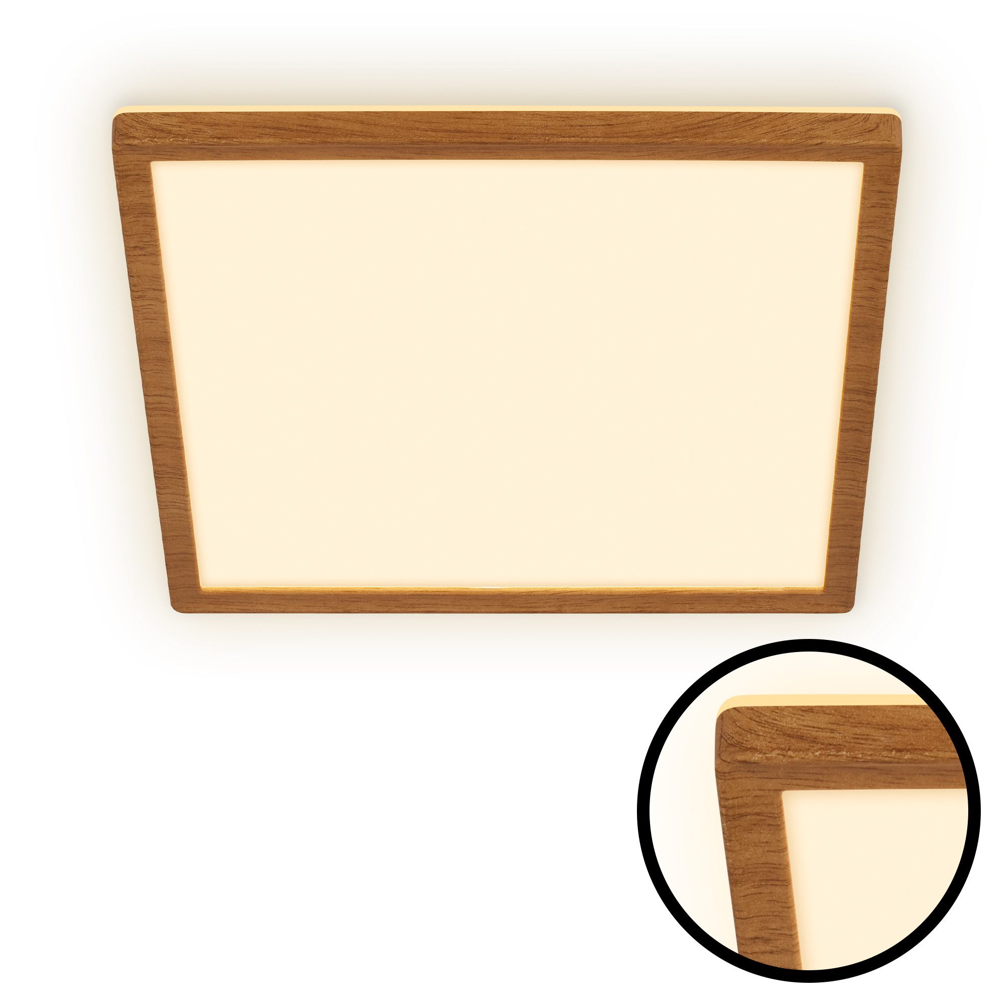 Briloner Leuchten Deckenleuchte LED Deckenlampe Extra-Warmweiß Wohnzimmer S günstig online kaufen