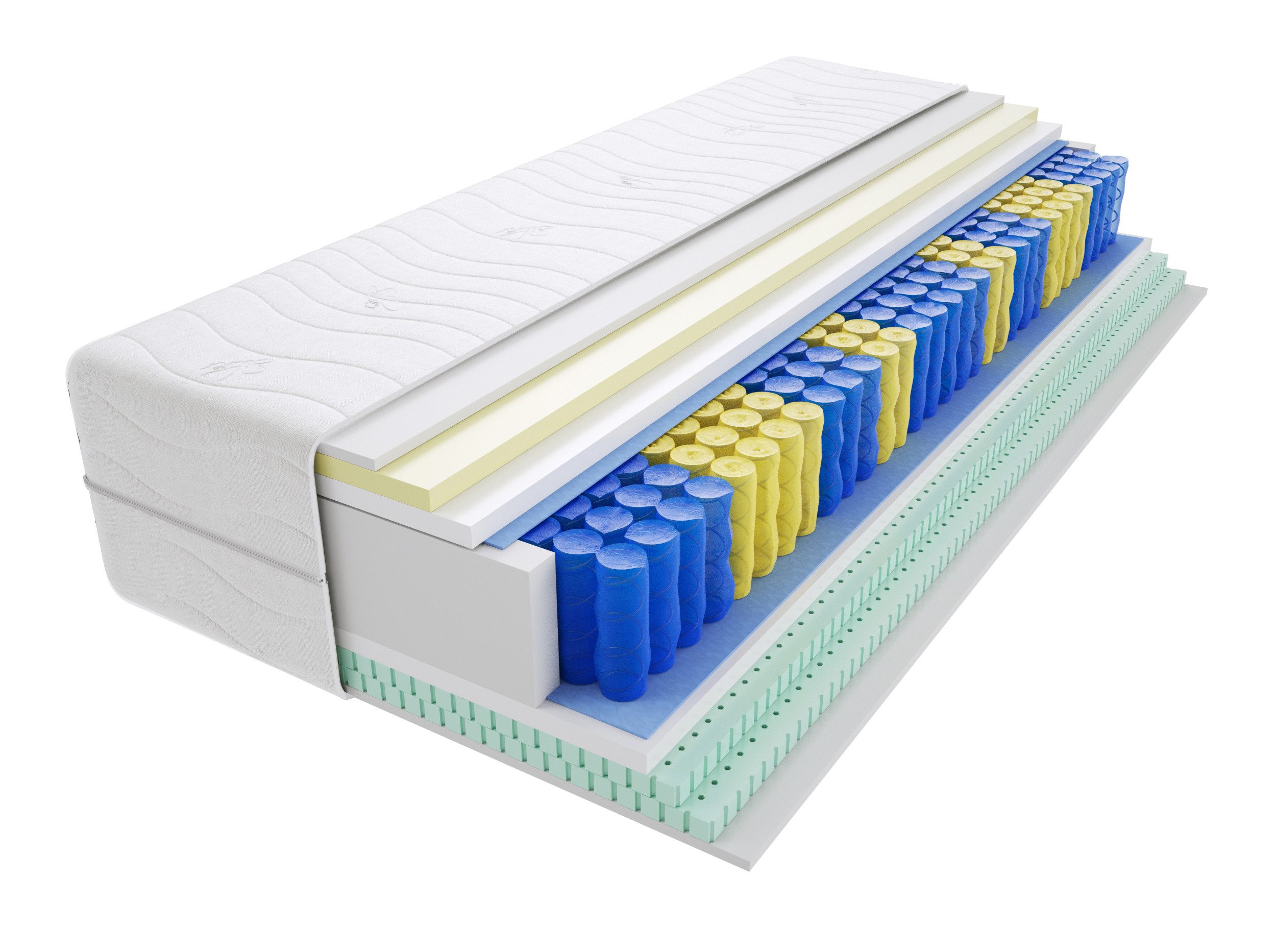 Taschenfederkernmatratze Matratzen, Taschenmatratzen Lorena Mini 60x200 cm - viele Größen, Godre, 17 cm hoch