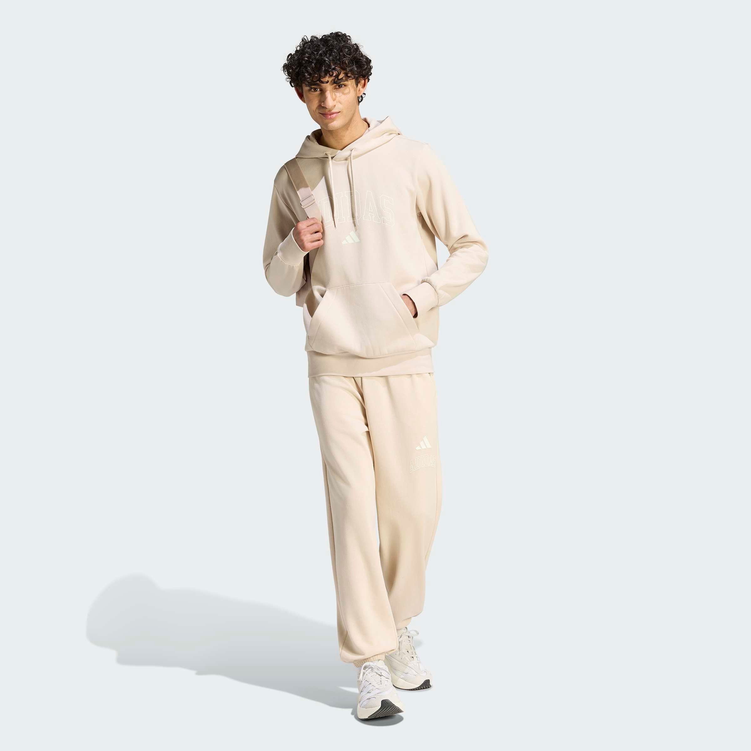 adidas Sportswear Kapuzensweatshirt COLLEGIATE SCRIPT GRAFIK HOODIE mit Kapuze und Kordel, in normaler Länge – Bild 5 von 5