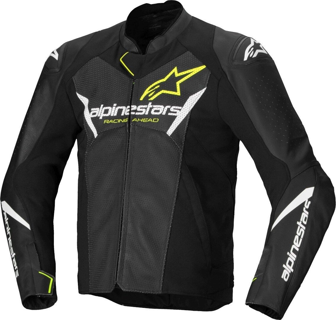 Motorradjacke Faster V3 Airflow perforierte Motorrad Leder-/Textiljacke