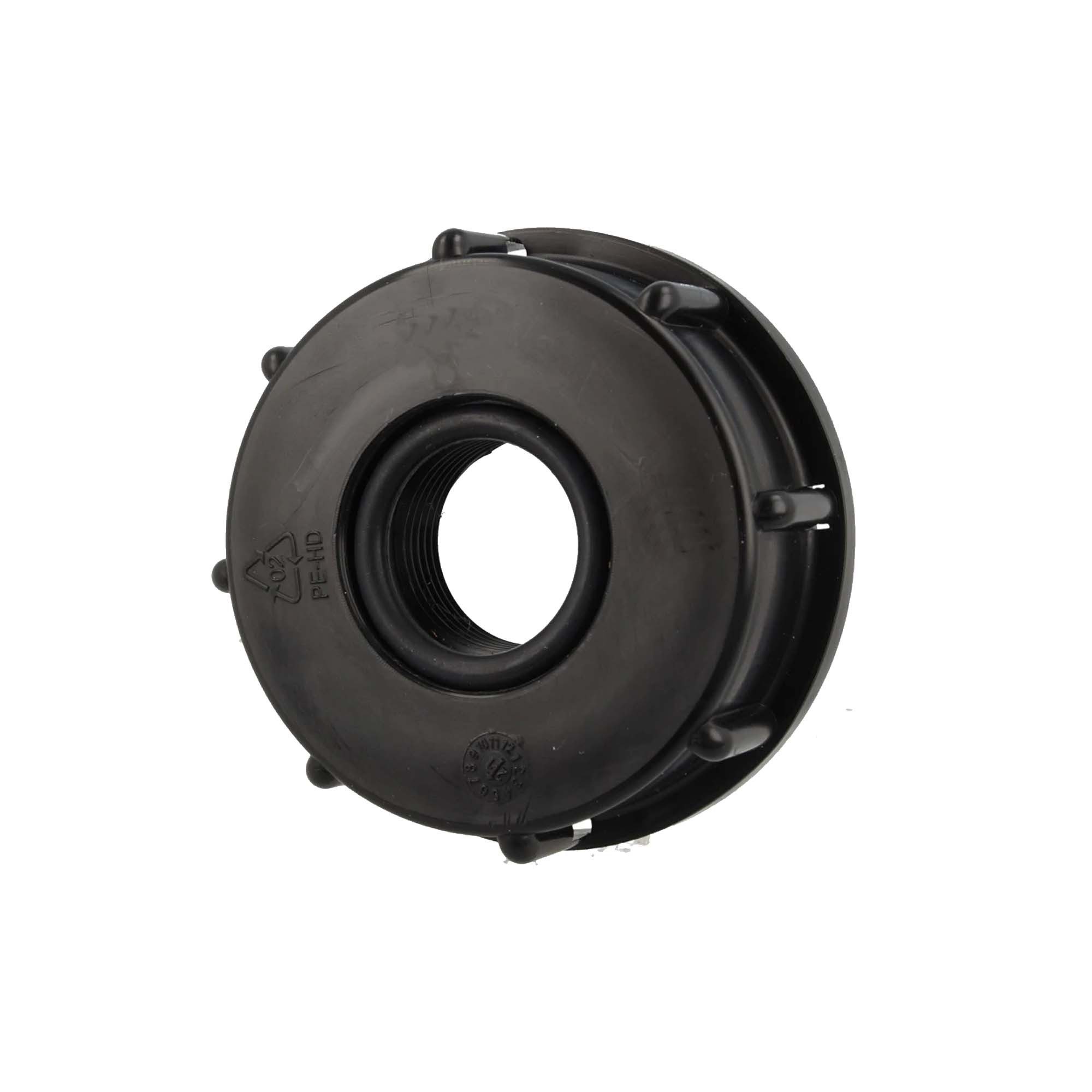 tecuro Regenwassertank IBC Adapter Anschlusskappe