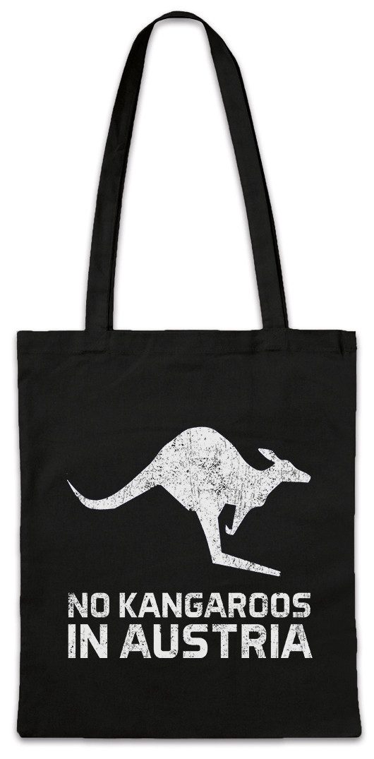 Urban Backwoods Beuteltasche No Kangaroos In Austria Stofftasche Englischlehrer Österreich Fun (1-tlg), Englisch Professor Schule Lehrer